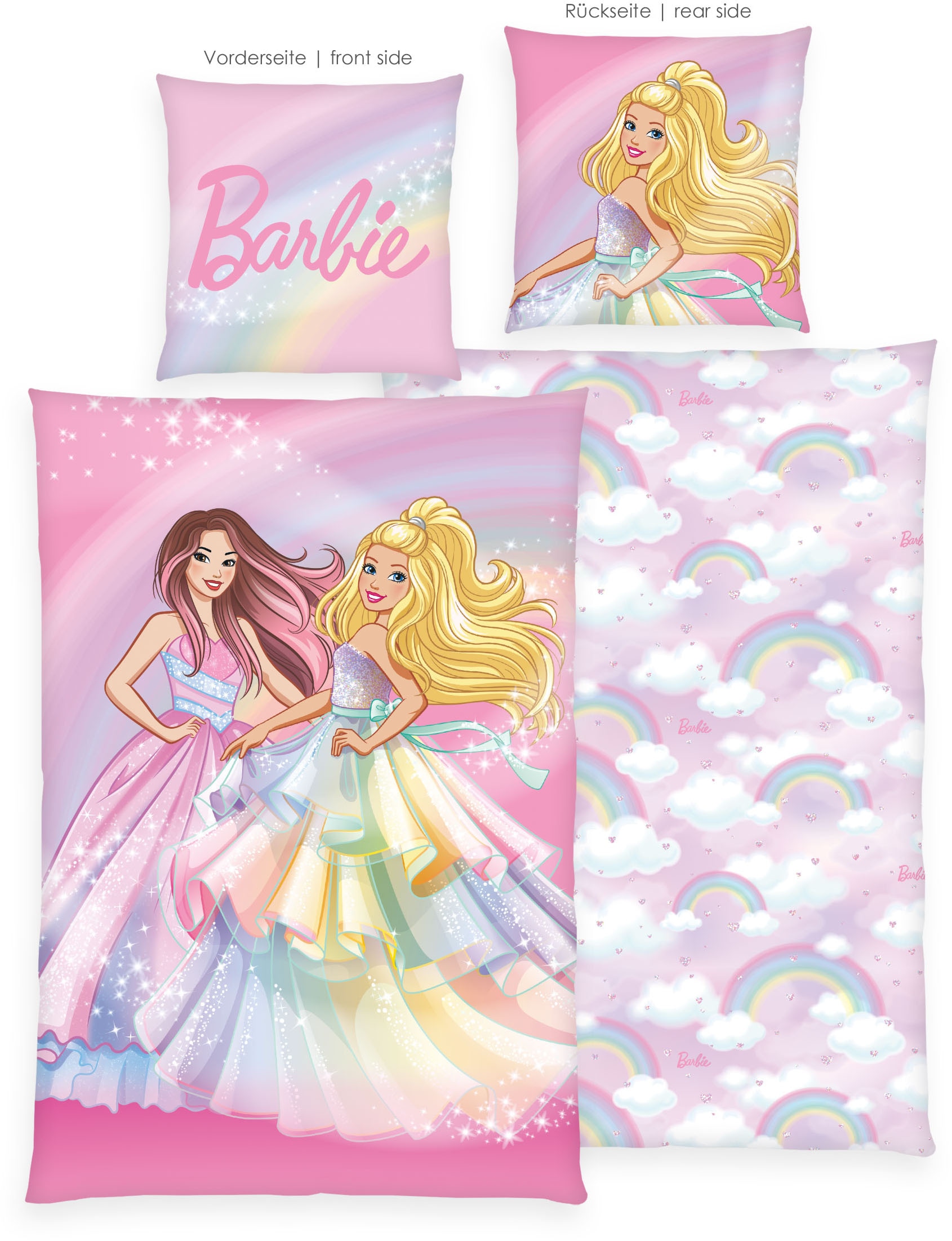 Barbie Bettwäsche »Barbie«, Wendebettwäsche