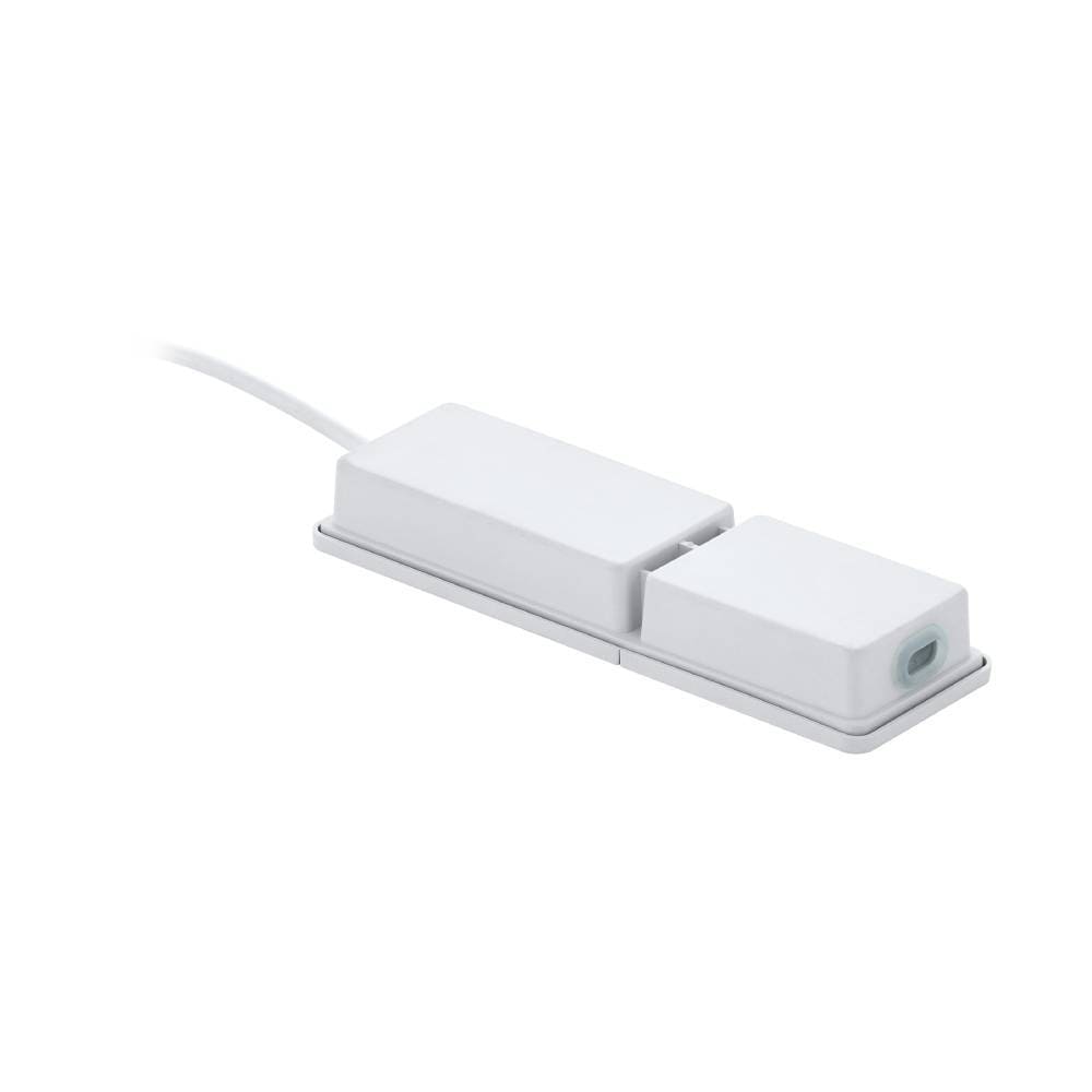 EGLO Spiegelleuchte »VINCHIO Spiegellampe, IP44, Stahl, Kunststoff, Badezimmerlampe, Lampe«, 1 flammig, Leuchtmittel LED-Modul | LED wechselbar, Wand-/Deckenleuchte, L40 x H5 x AL14 cm, chrom, 9W inkl.