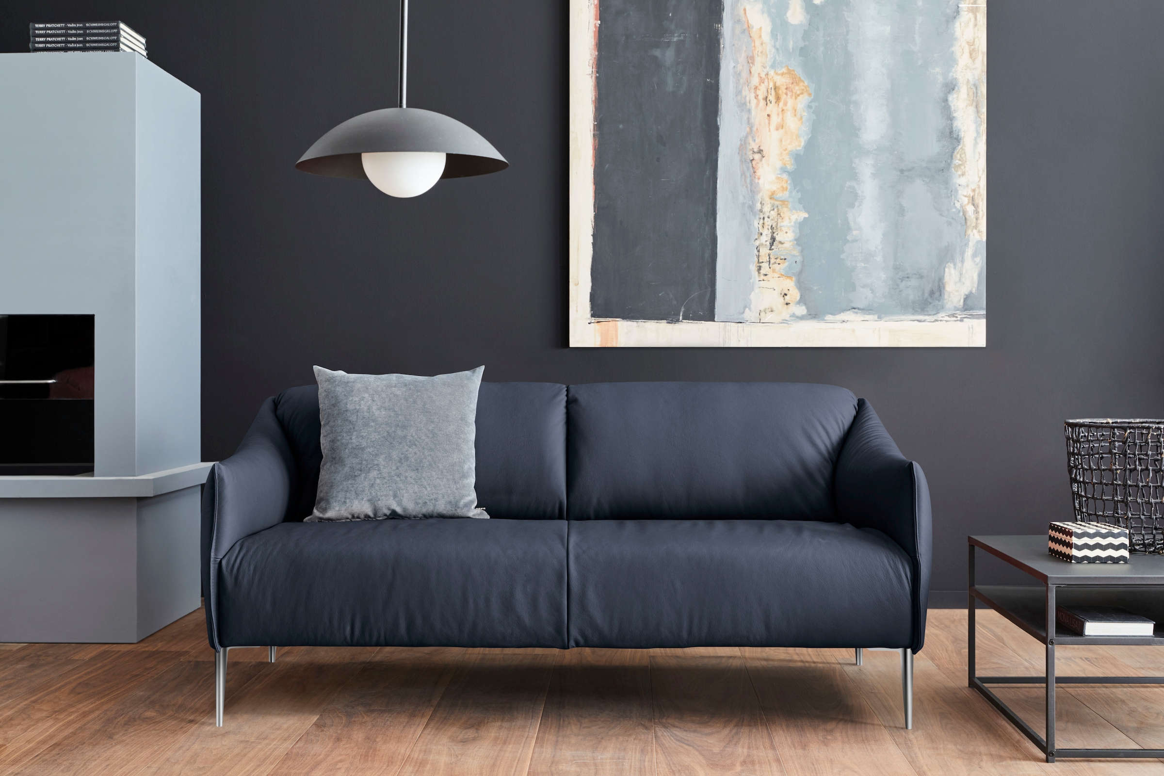 W.SCHILLIG 2,5-Sitzer »sally« mit Metallfüßen in Chrom glänzend, Breite 194 günstig online kaufen