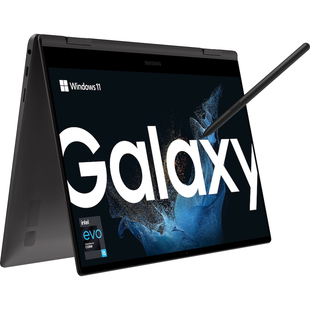 Samsung Convertible Notebook »Galaxy Book2 Pro 360«, (33,78 cm/13,3 Zoll), Intel, Core i5, Iris© Xe Graphics, 256 GB SSD