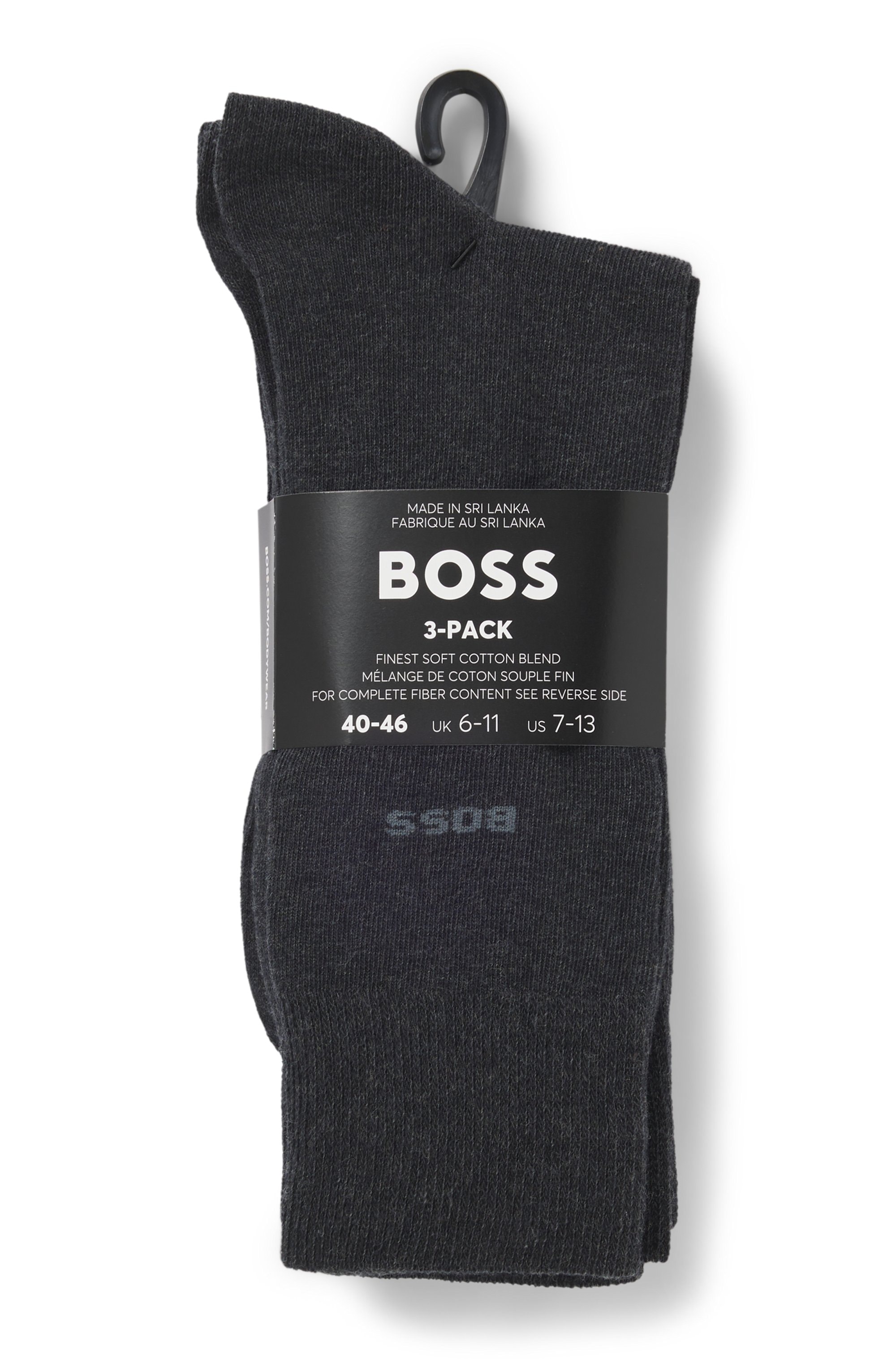 BOSS Socken »3P RS Uni«, (3 Paar)