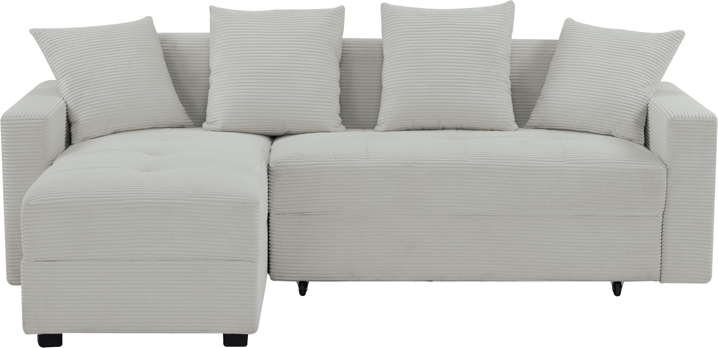 OTTO home Ecksofa »KILLAM, 217 cm, L-Form, mit Schlaffunktion u. Bettkasten günstig online kaufen
