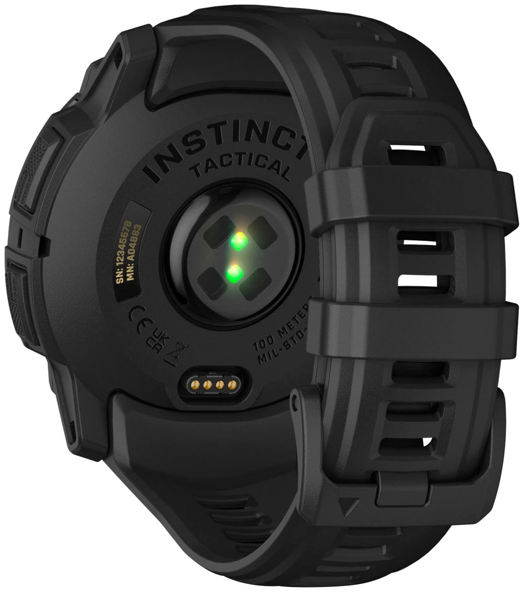 Garmin Smartwatch »Instinct 3 AMOLED 50 mm Tactical Edition«(/ 1,3 ″) Garmin