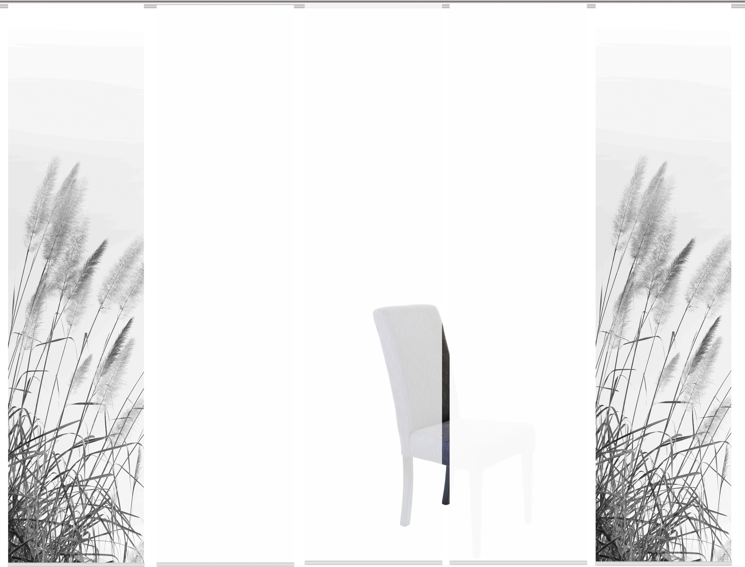 HOME WOHNIDEEN Schiebegardine »PAMPAS« Paneelwagen 1 Stk. tlg. DIGITALDRUCK günstig online kaufen