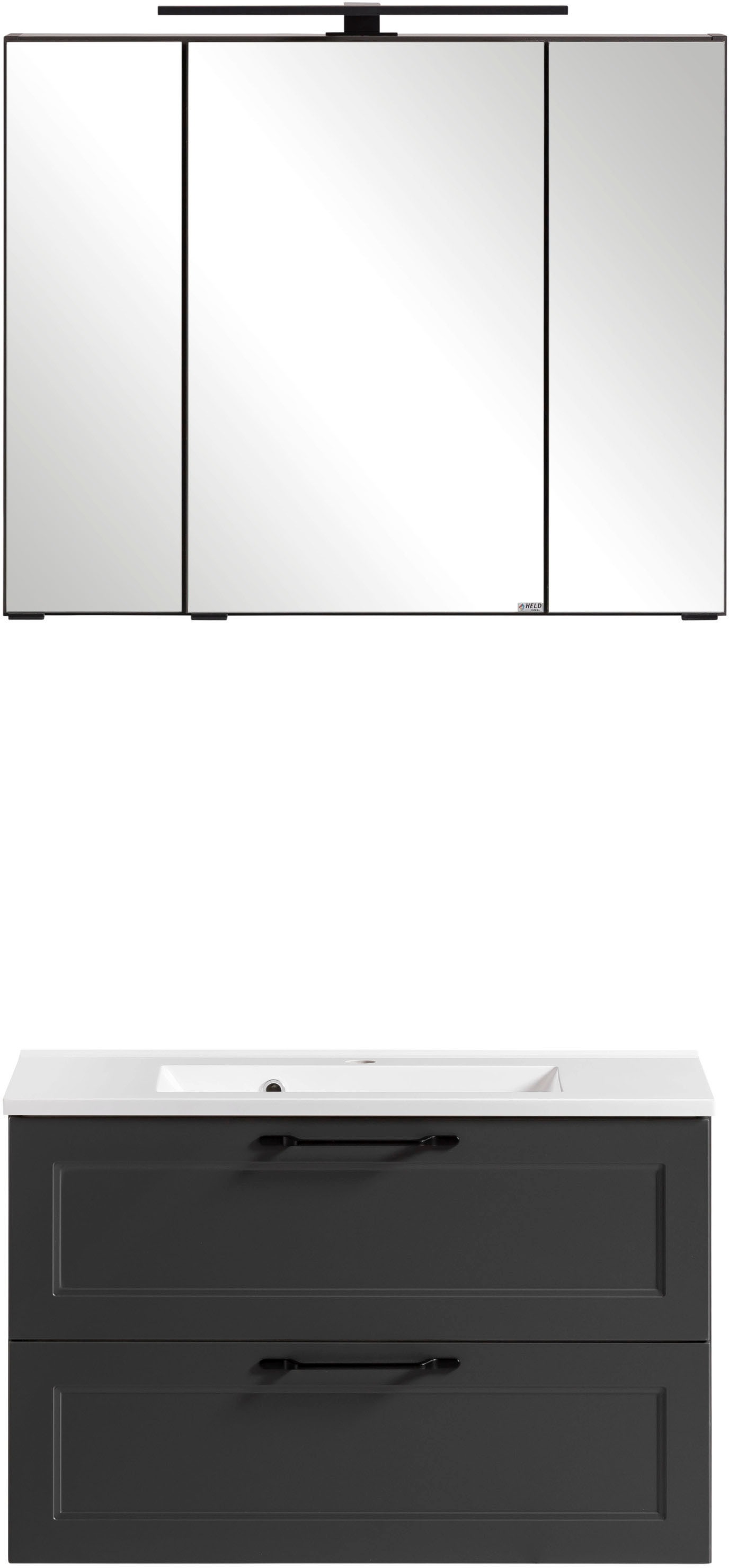 welltime Badmöbel-Set »Lana« Komplett-Set, 2 Stk. tlg. günstig online kaufen