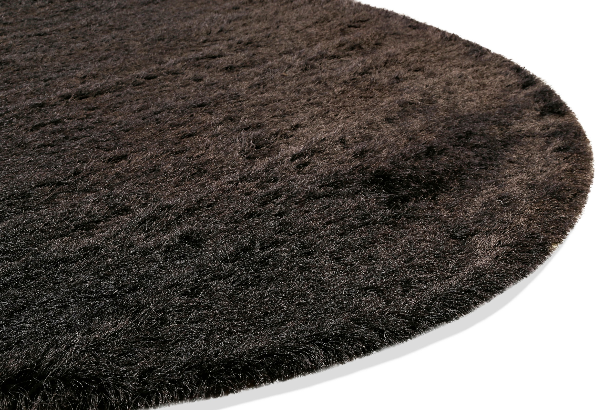 Wecon home Basics Hochflor-Teppich »Bella«, rund, 70 mm Höhe, besonders weich durch Microfaser, Wohnzimmer