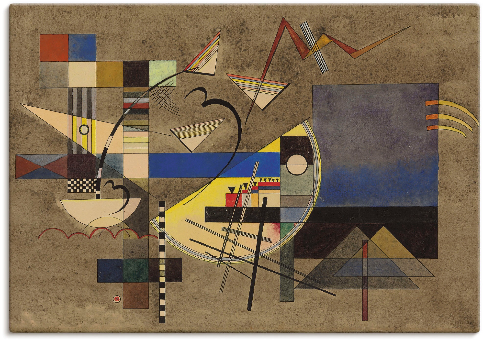 Artland Wandbild »Festes III. 1925« Muster 1 Stk. tlg. als Leinwandbild, Po günstig online kaufen
