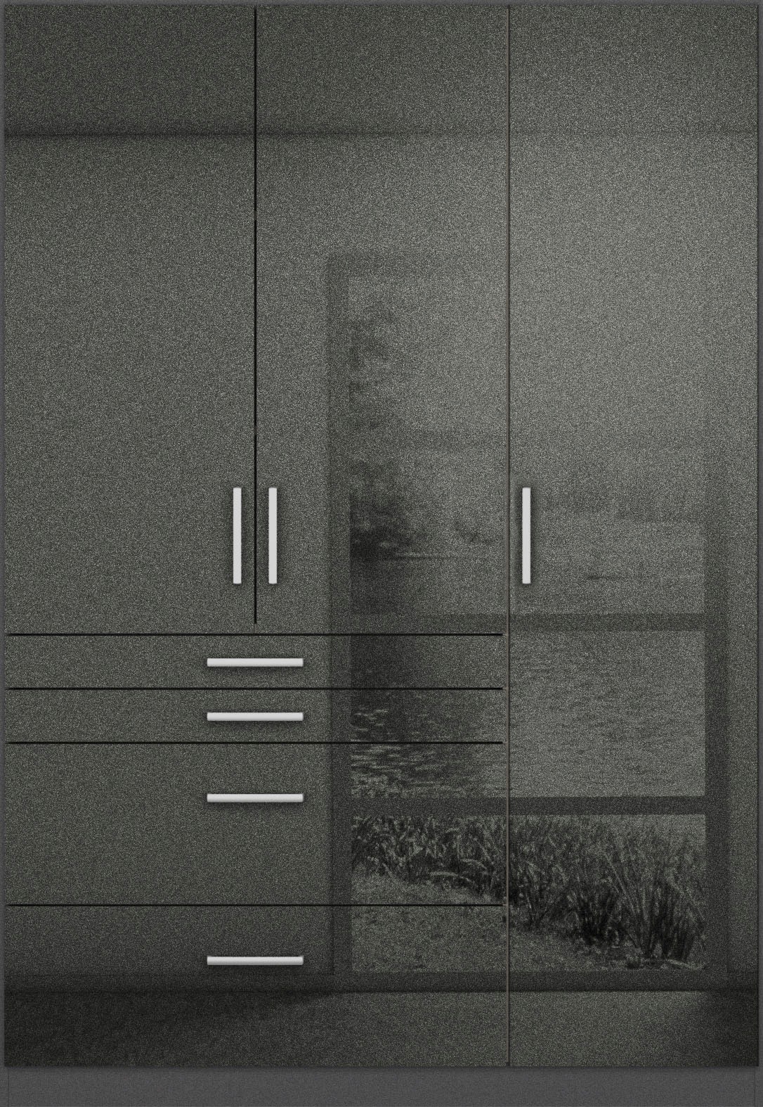 rauch Schrank-Set »Kleiderschrank Schrank Garderobe Garderobenschrank Eckschrank HOMBURG« Set, 