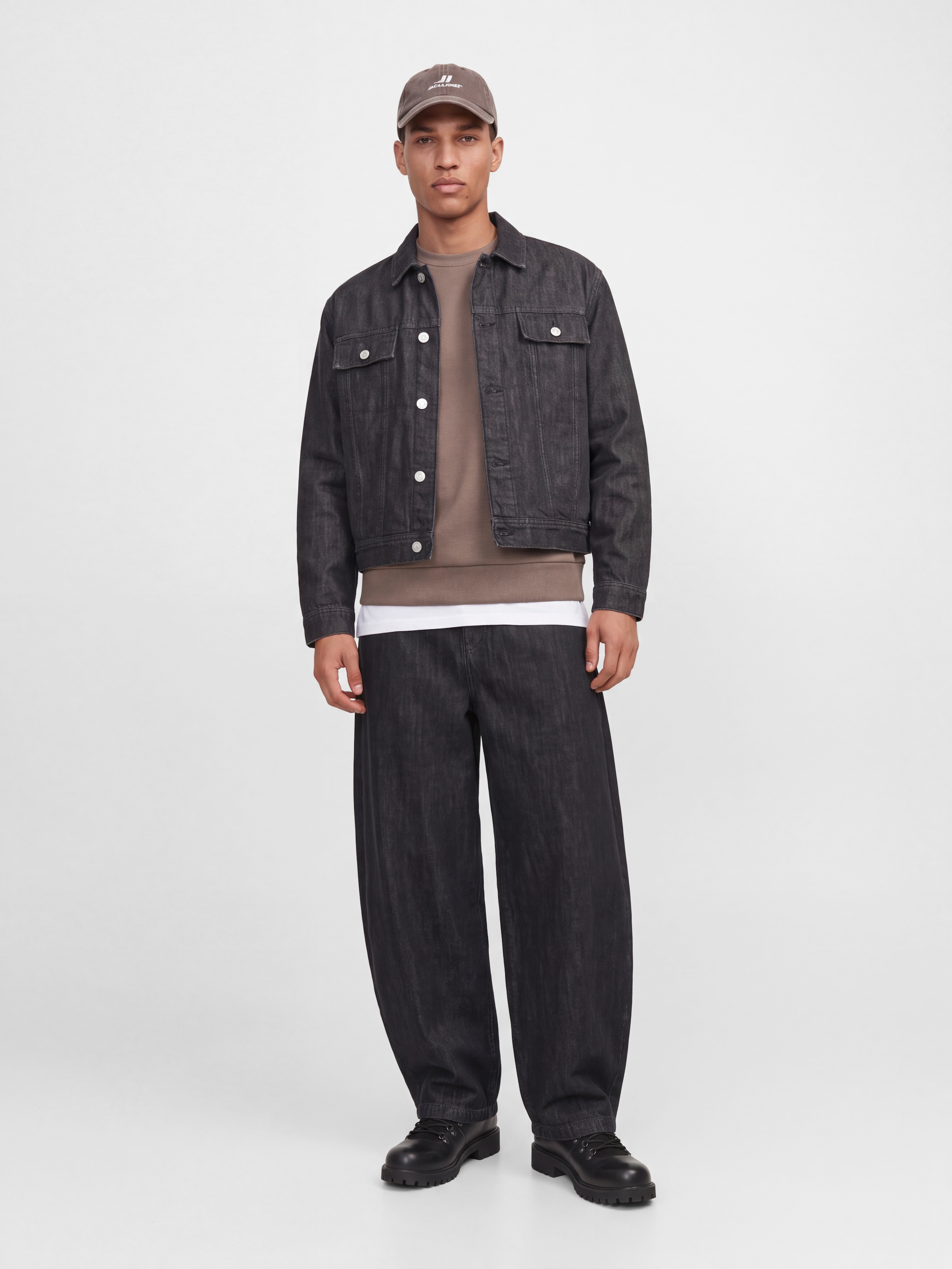 Jack & Jones Jeansjacke »JCOCAM JACKET AKM 985 LN« Baumwolle