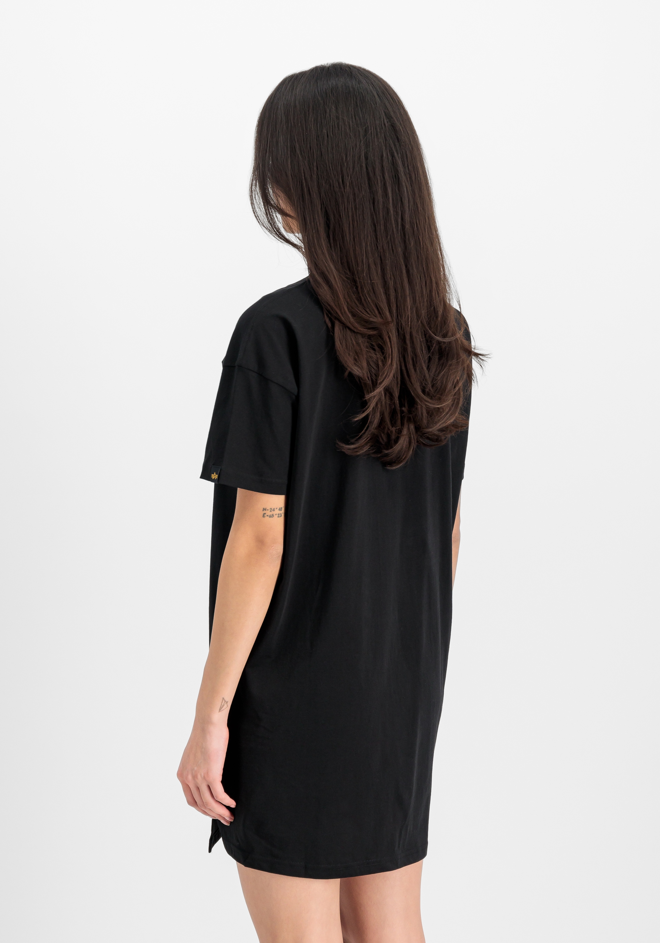 Alpha Industries Shirtkleid »Alpha Industries Women - T-Shirts Basic T Long Women«