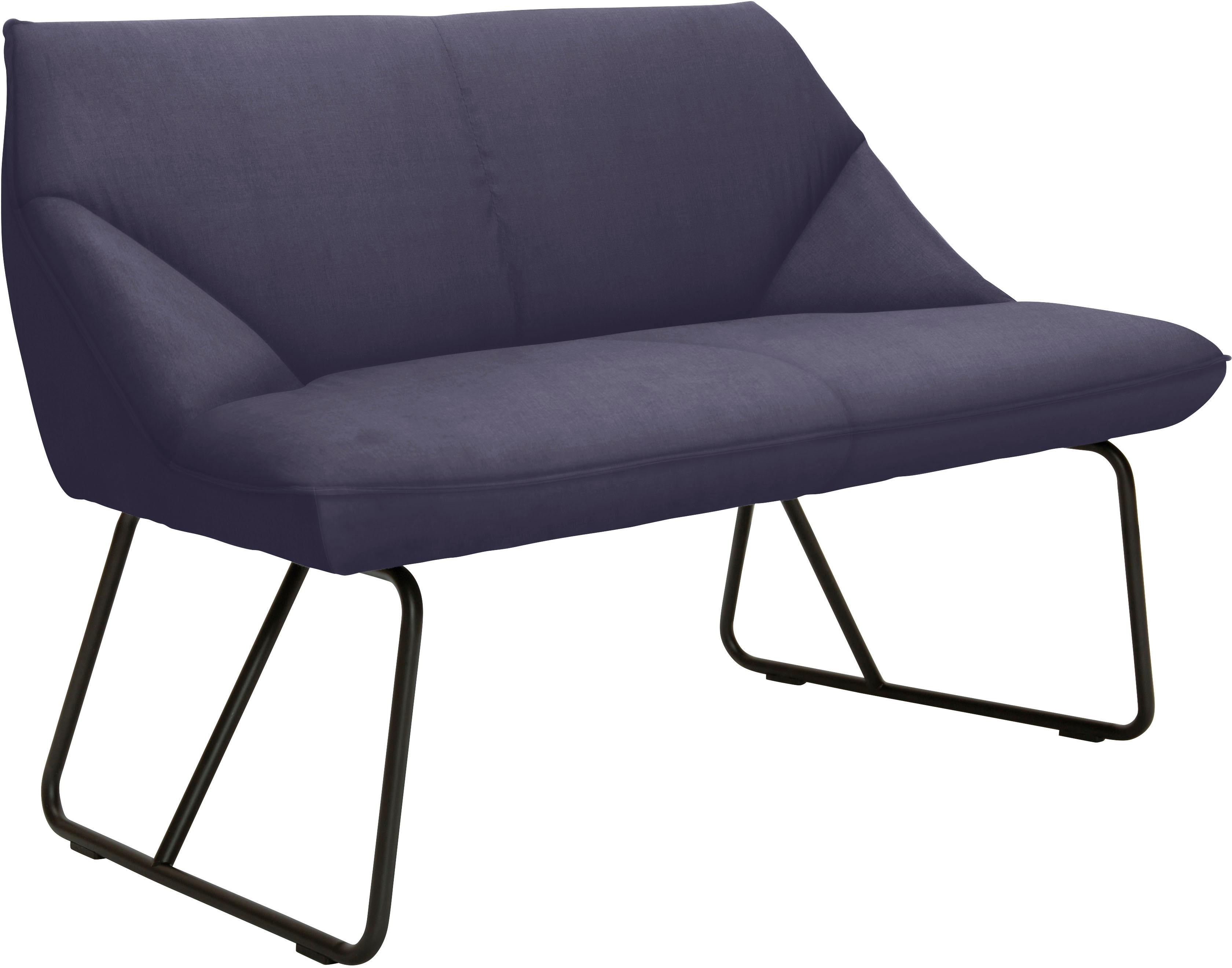 Sitzbank „CUSHION“, purple STC 18 + schwarz B/H/T: 134 cm x 83 cm x 65 cm