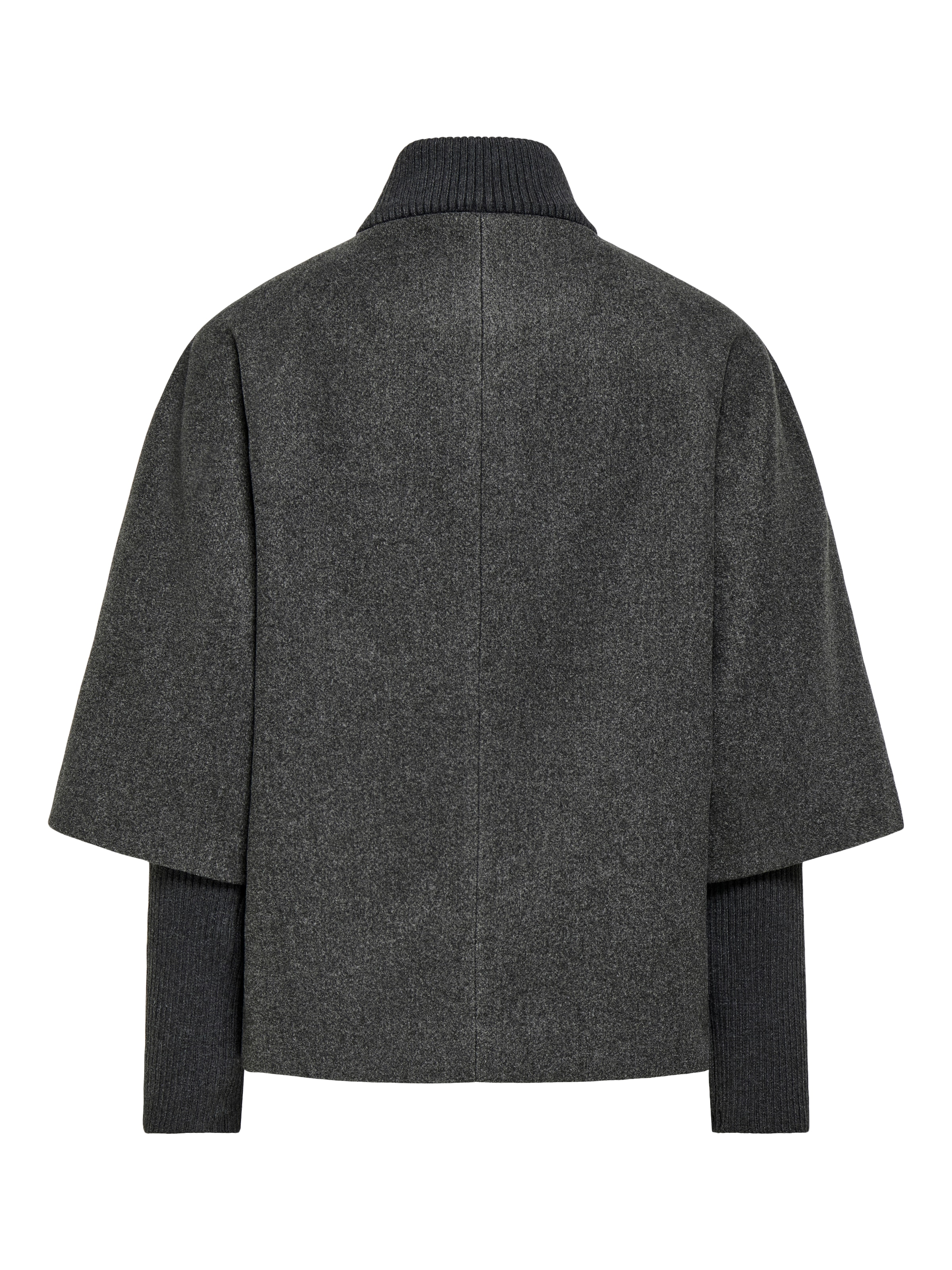 JDY Kurzjacke »JDYMEMORY RIB SHORT JACKET OTW NOOS« Kunstfaser