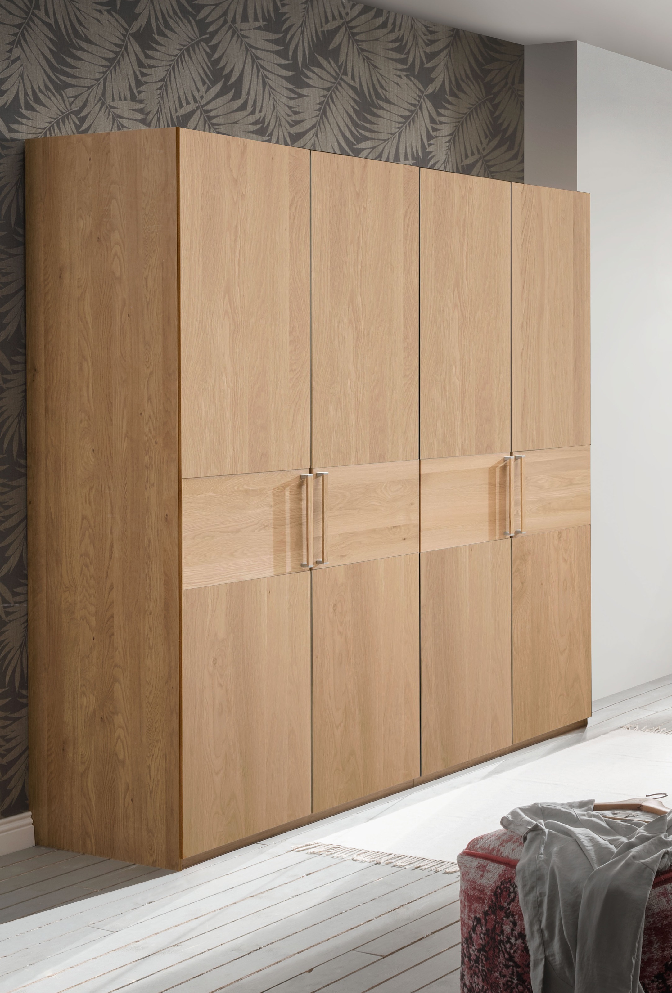 WIEMANN Kleiderschrank "Kiruna" mit Kristallspiegel günstig online kaufen