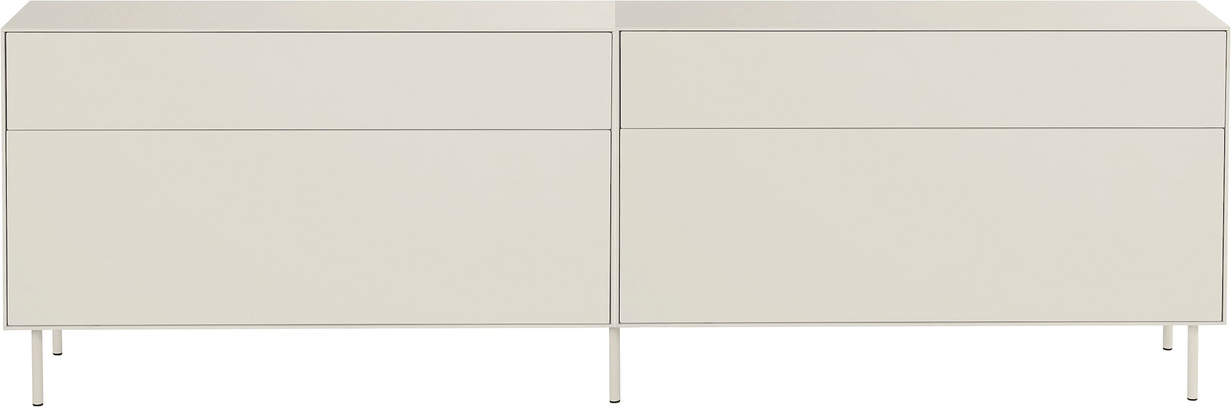 LeGer Home by Lena Gercke Lowboard "Essentials", (2 St.), Breite: 224cm, MD günstig online kaufen