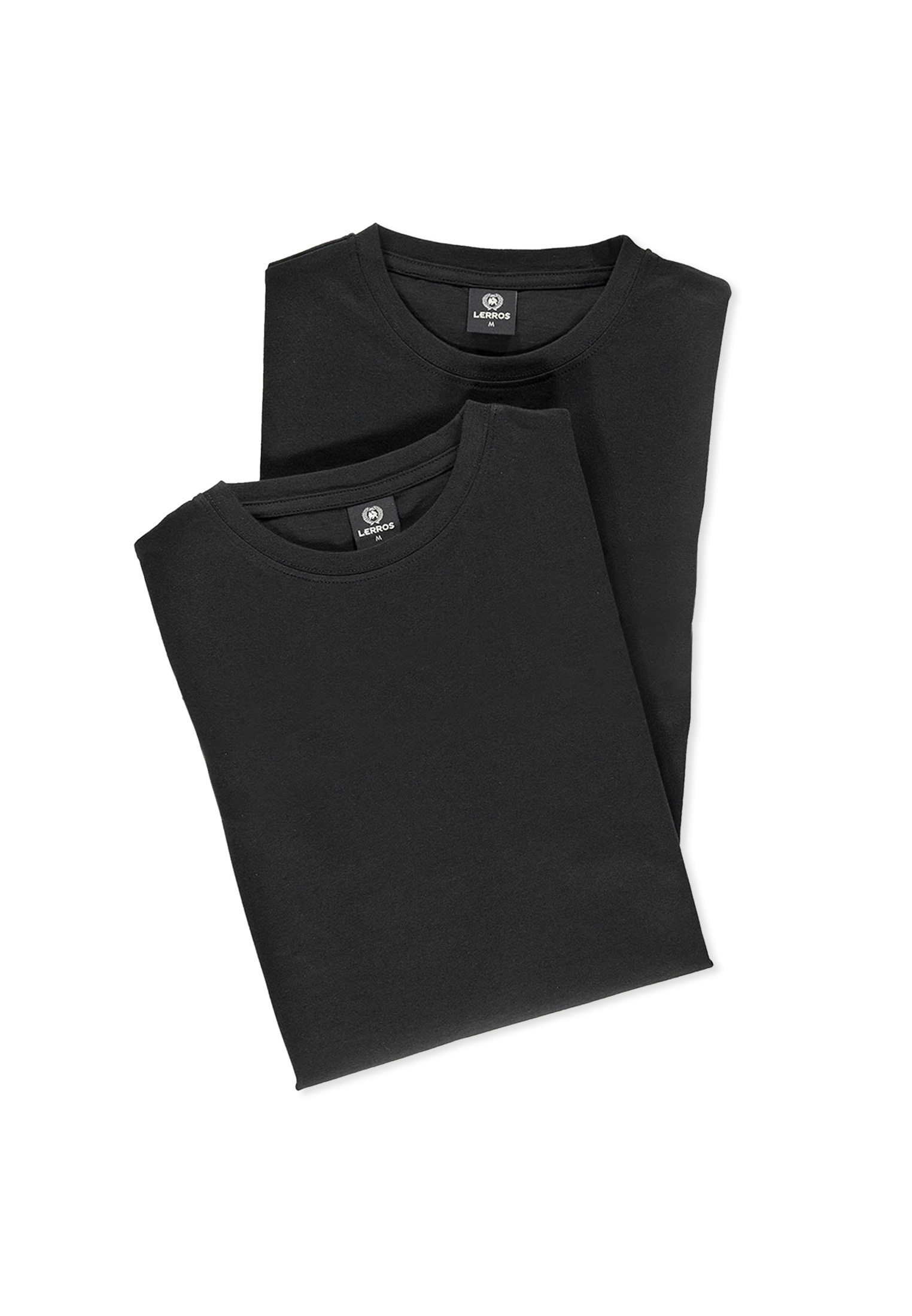 LERROS T-Shirt »LERROS Doppelpack T-Shirt Rundhals in Premium Baumwollqualität«