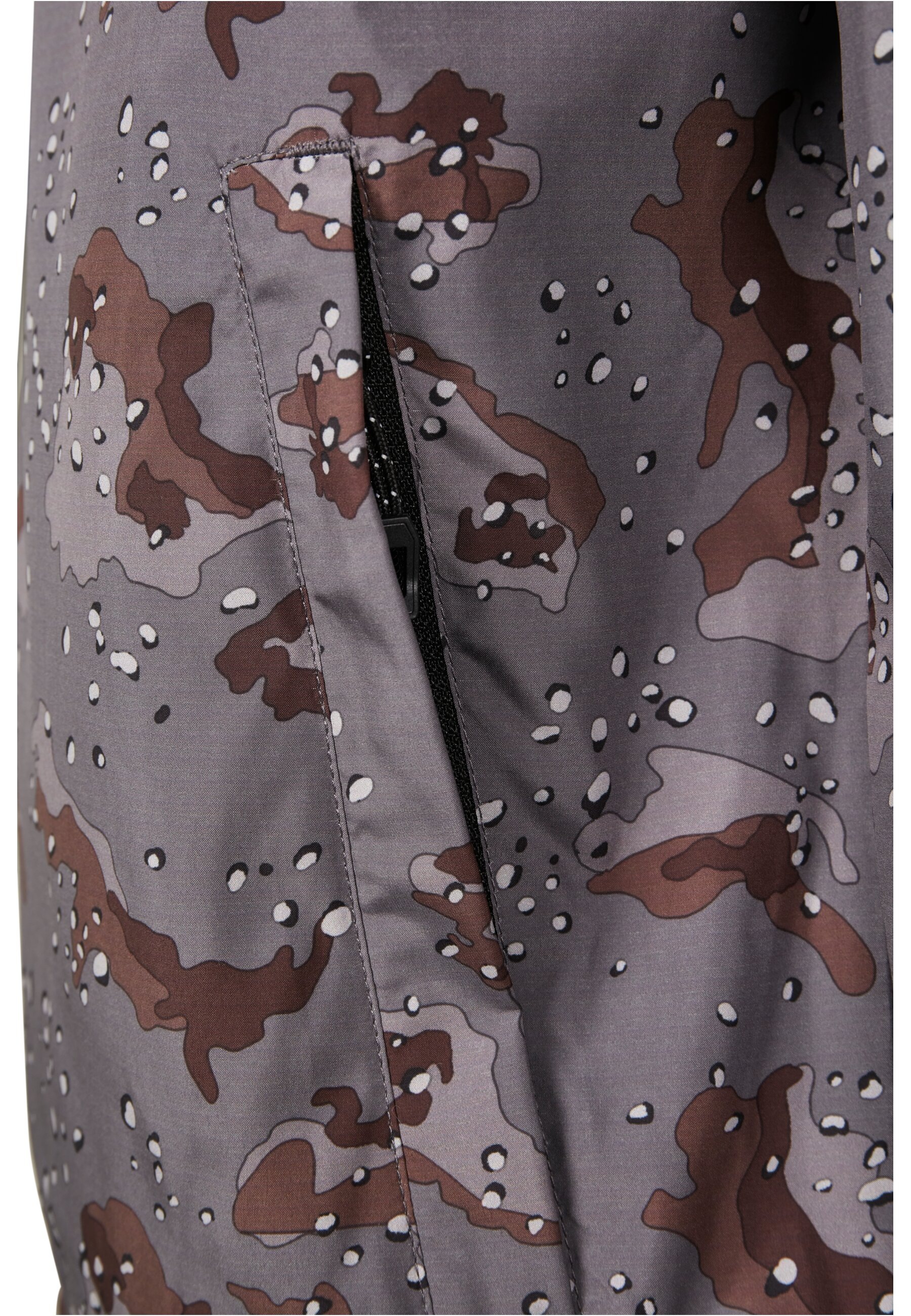 URBAN CLASSICS Anorak »Urban Classics Herren Camo Track Jacket« 1 Stk. tlg. ohne Kapuze