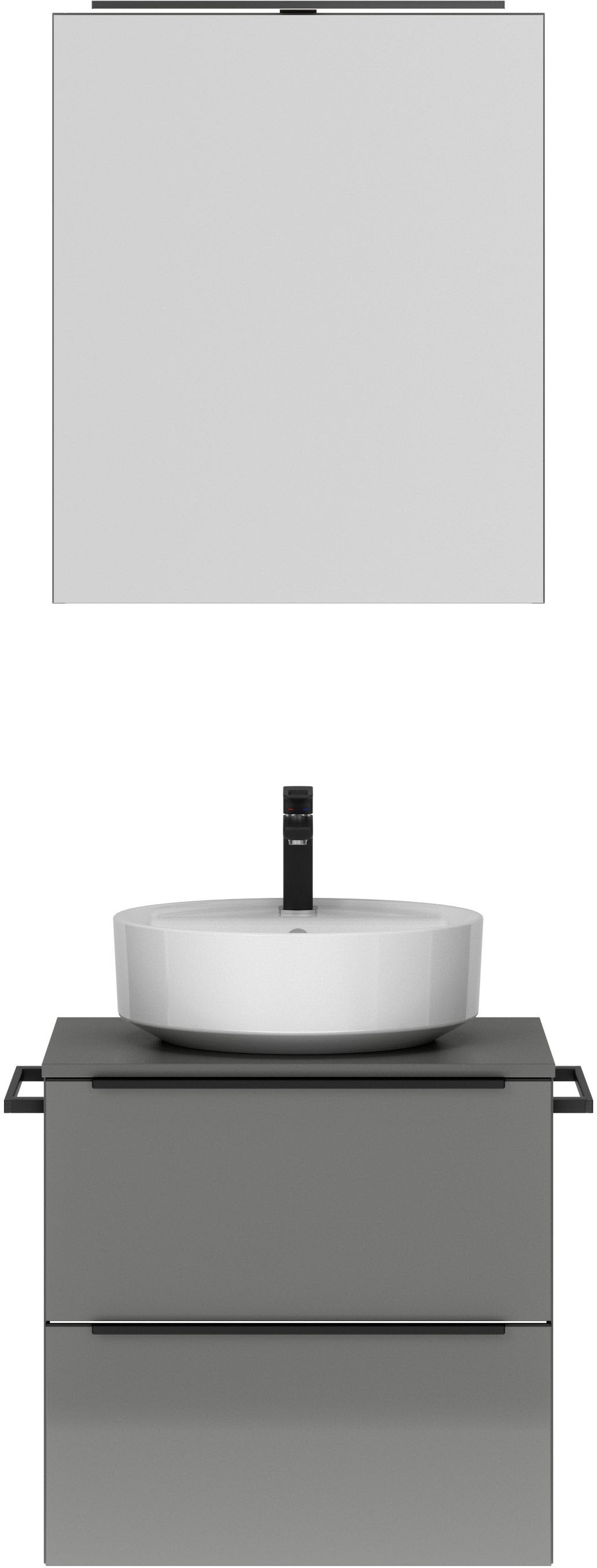 nobilia® Badmöbel-Set »Alvene« vormontiert, mit Soft-Close, 2 Stk. tlg. günstig online kaufen