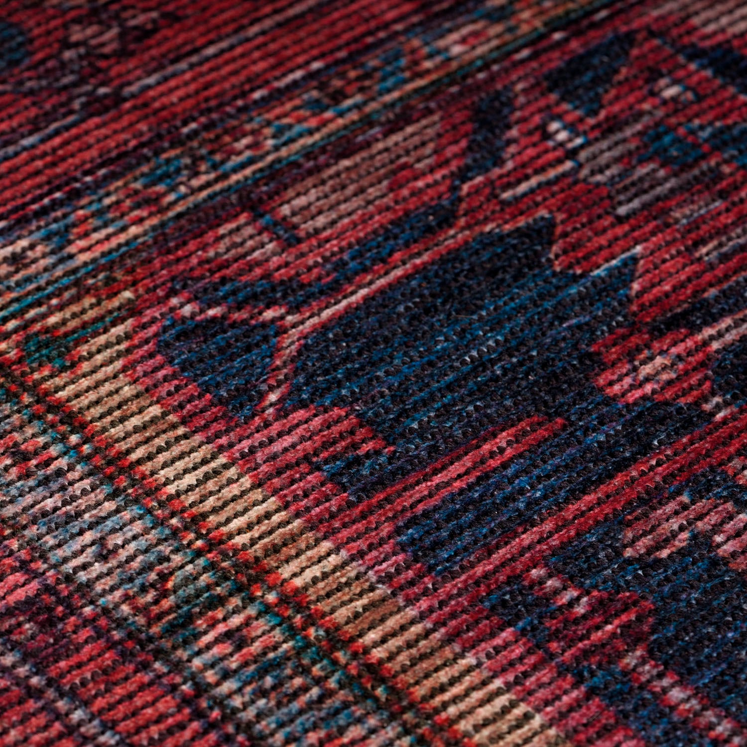 Paco Home Teppich »Bordeaux 241«, rechteckig, 4 mm Höhe, Kurzflor, Orient-Optik, Vintage Design, waschbar