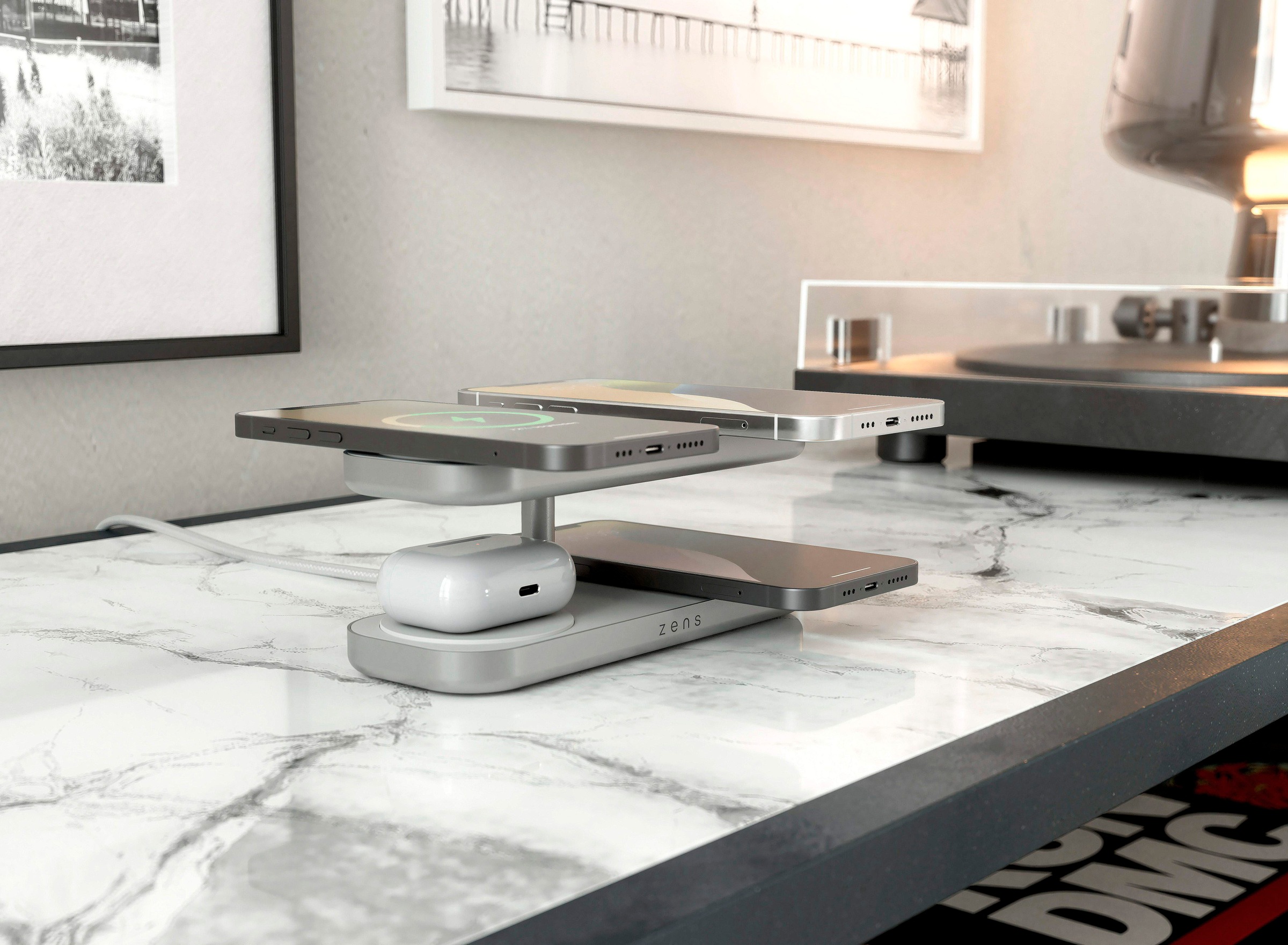 Zens Ladestation »Quattro Charger Pro 4«