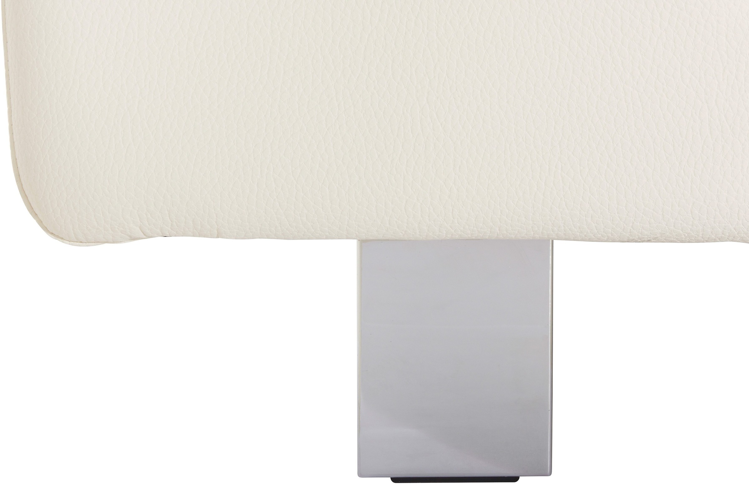 COTTA Polstergarnitur »Driver L-Form«, (Set), Set bestehend aus: Ecksofa mit Kopfteilverstellung & Hocker