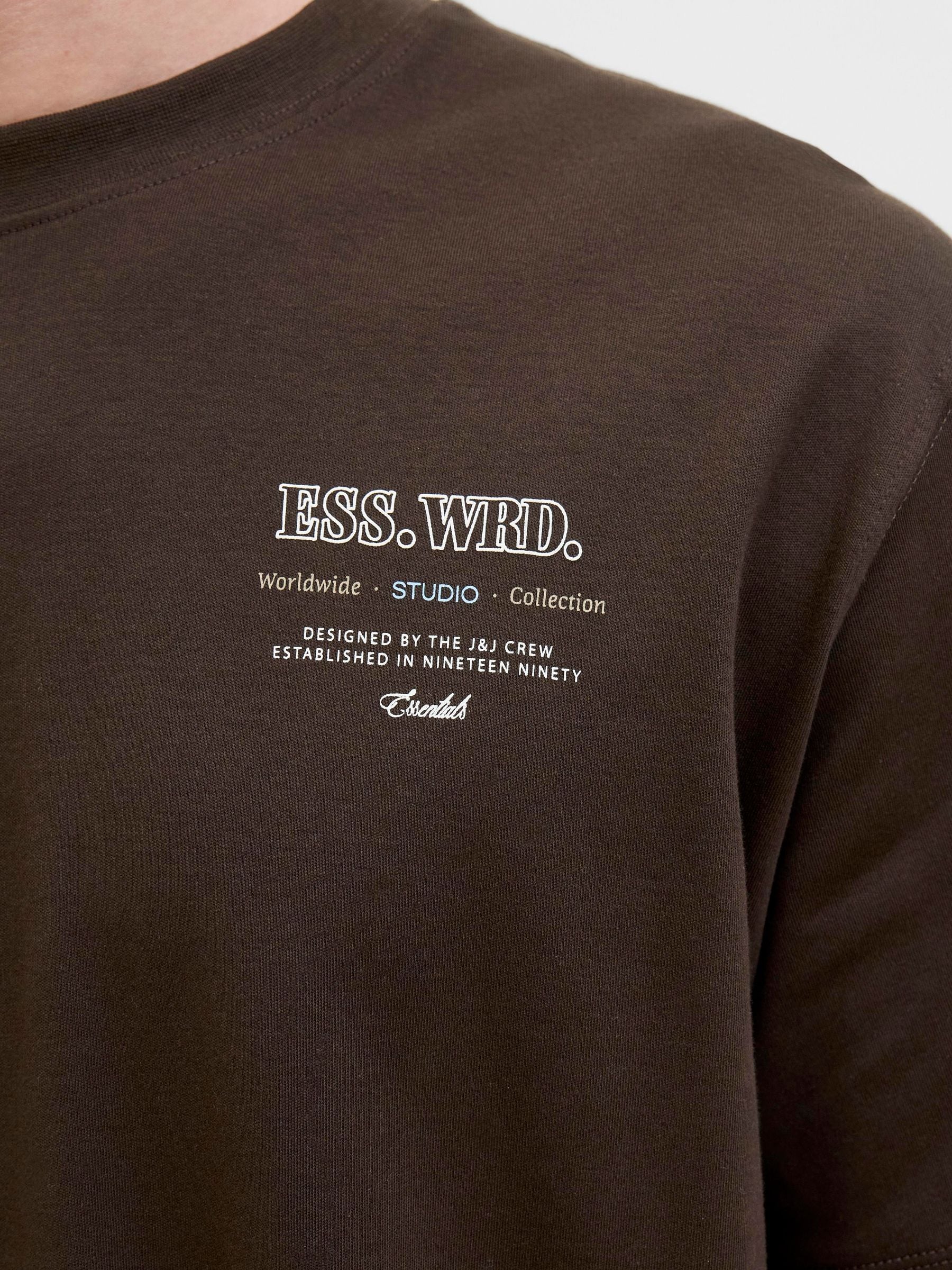 Jack & Jones PlusSize T-Shirt »JJEURBAN EDGE STUDIO TEE SS SN PLS«, mit Logobranding
