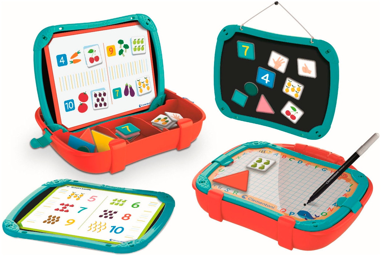 Clementoni® Lernspielzeug »Lernbox - Zahlen und Formen« Made in Europe
