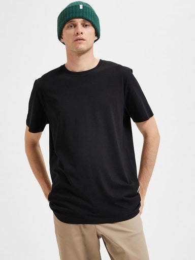 SELECTED HOMME Rundhalsshirt »SLHASPEN SS O-NECK TEE NOOS«