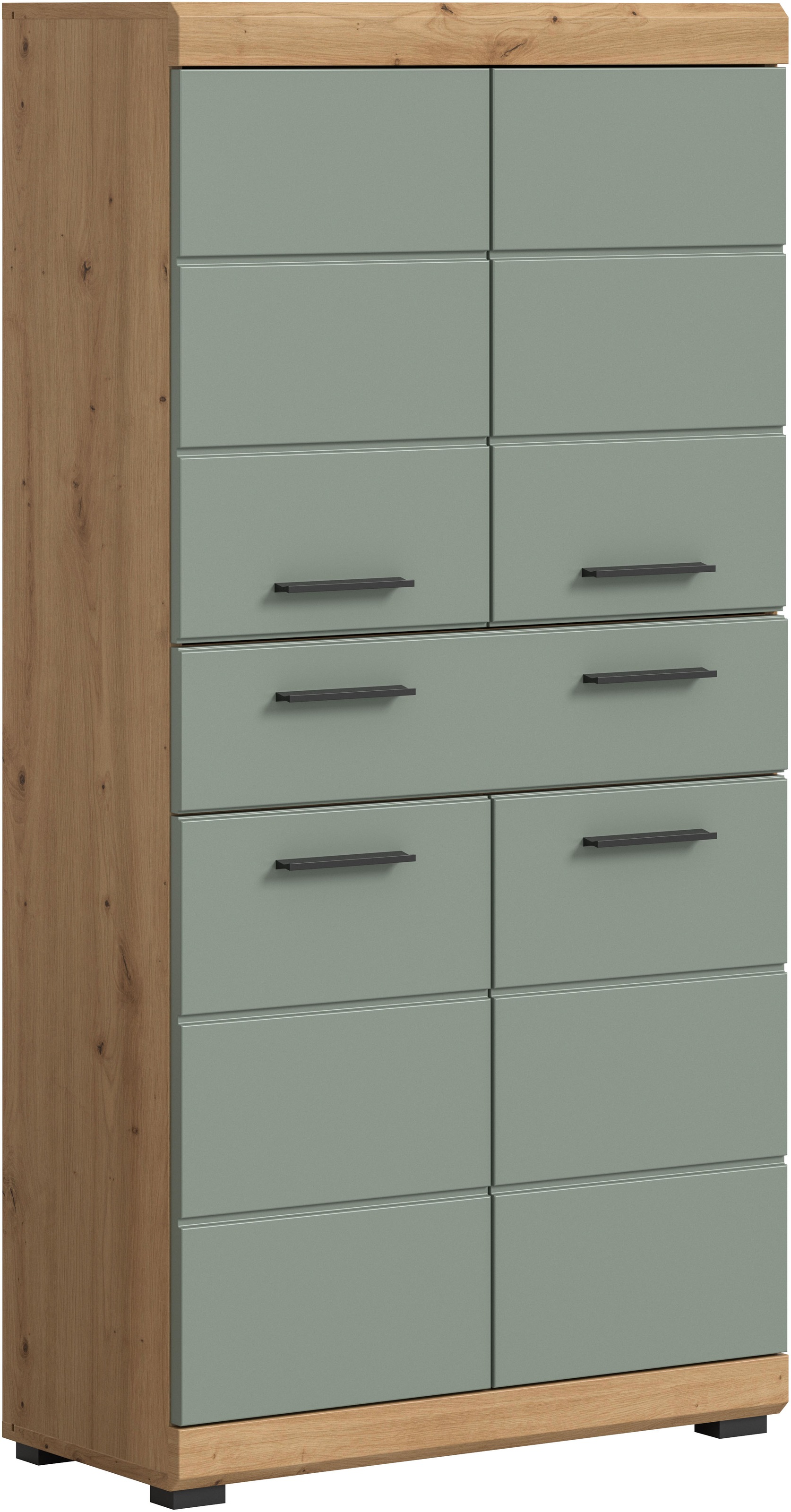 INOSIGN Midischrank »Siena, Breite 74cm, 4 Türen, 1 Schubkasten, 4 Fächer, günstig online kaufen