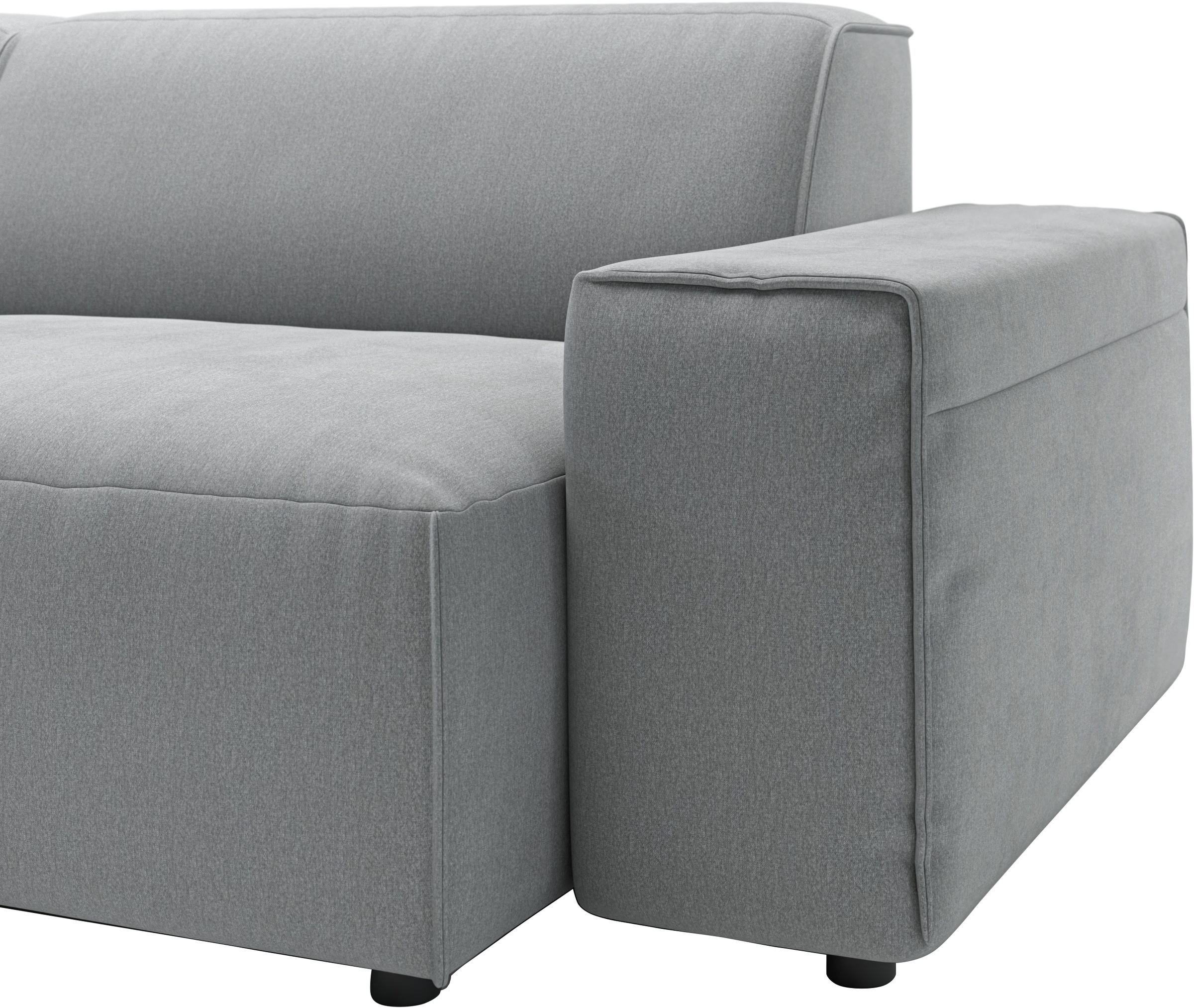 andas Big-Sofa »Glimminge  auch in Breitcord, Feincord + Easy care-Bezug,«, besondere Kedernähte Zierkissen