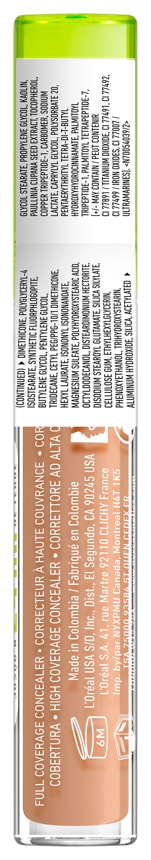 NYX Concealer »NYX Professional Makeup Wonder Snatch Concealer« kaschiert Augenringe und Unreinheiten, deckt bis zu 24 Stunden