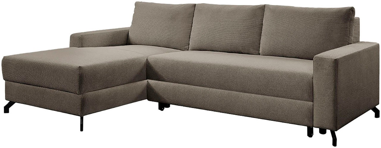 exxpo - sofa fashion Ecksofa »Quattro schlicht & zeitlos, bequem, L-Form, B günstig online kaufen