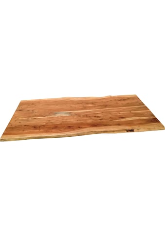 SIT Tischplatte, aus Massivholz Akazie, mit Baumkante kaufen