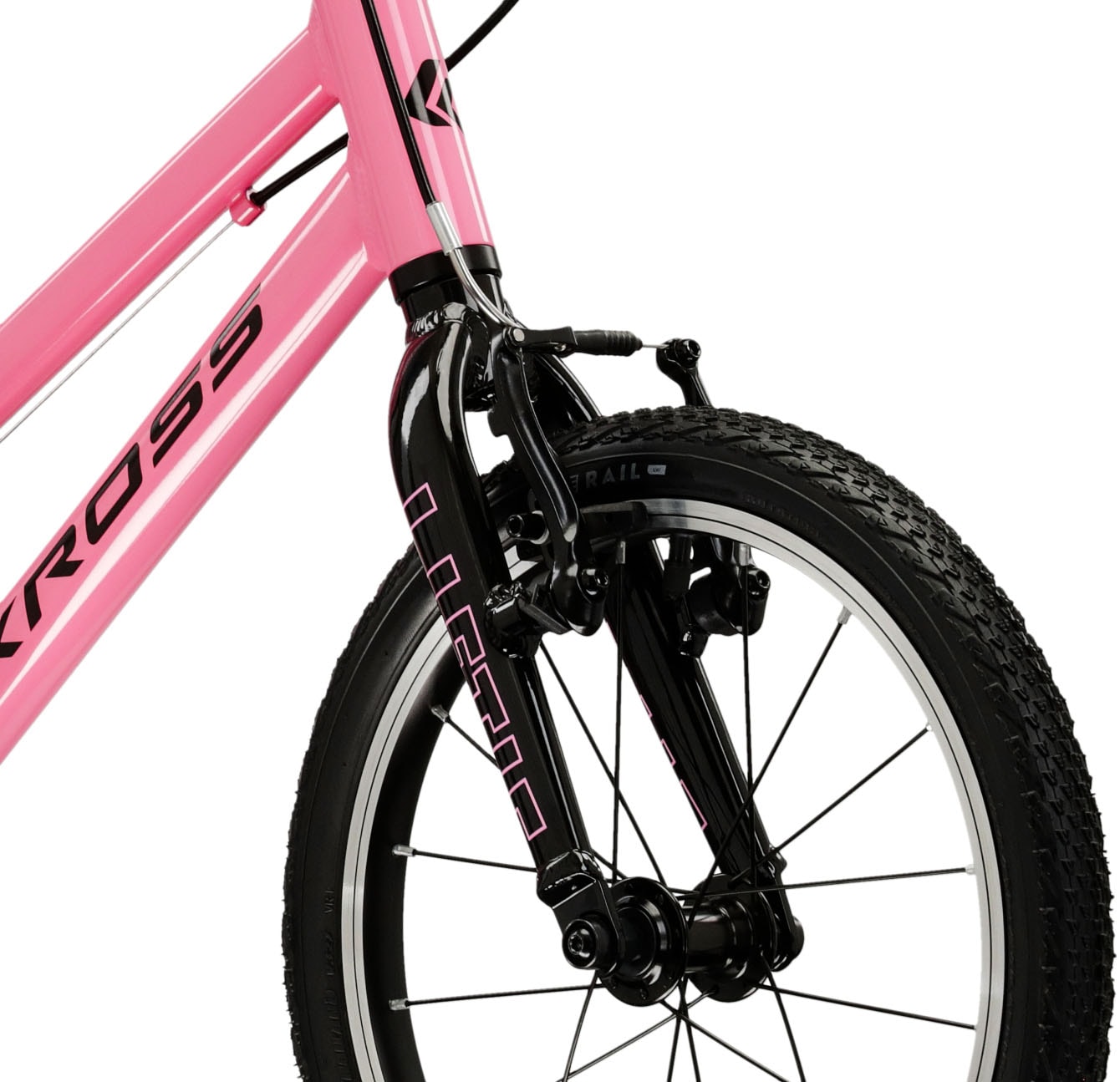 Kross Kinderfahrrad »KROSS Kinderrad Lightweight Liftie 16" rosa«, 1 Gang, ohne Schaltung