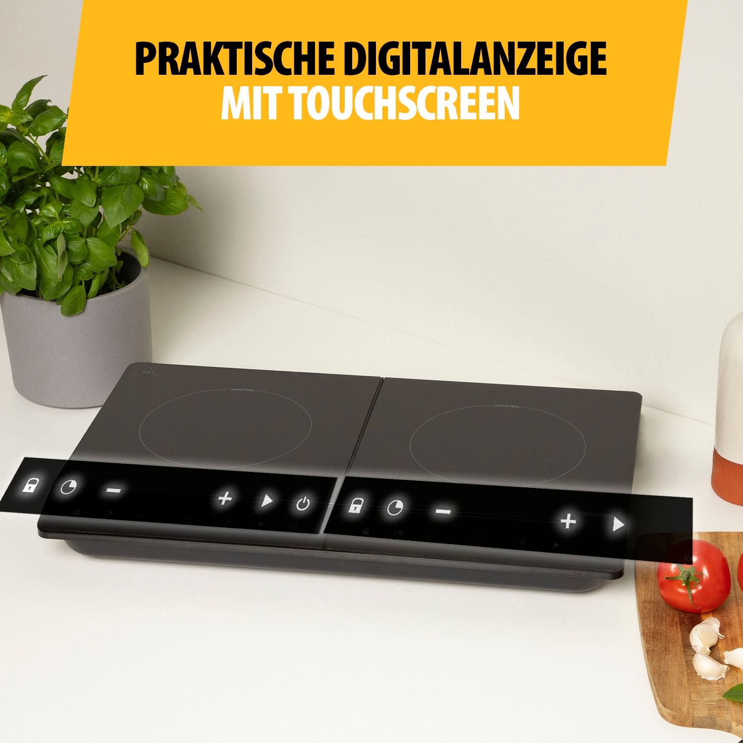 Tristar Doppel-Induktionskochplatte »IK-6162 – Energieeffizient«