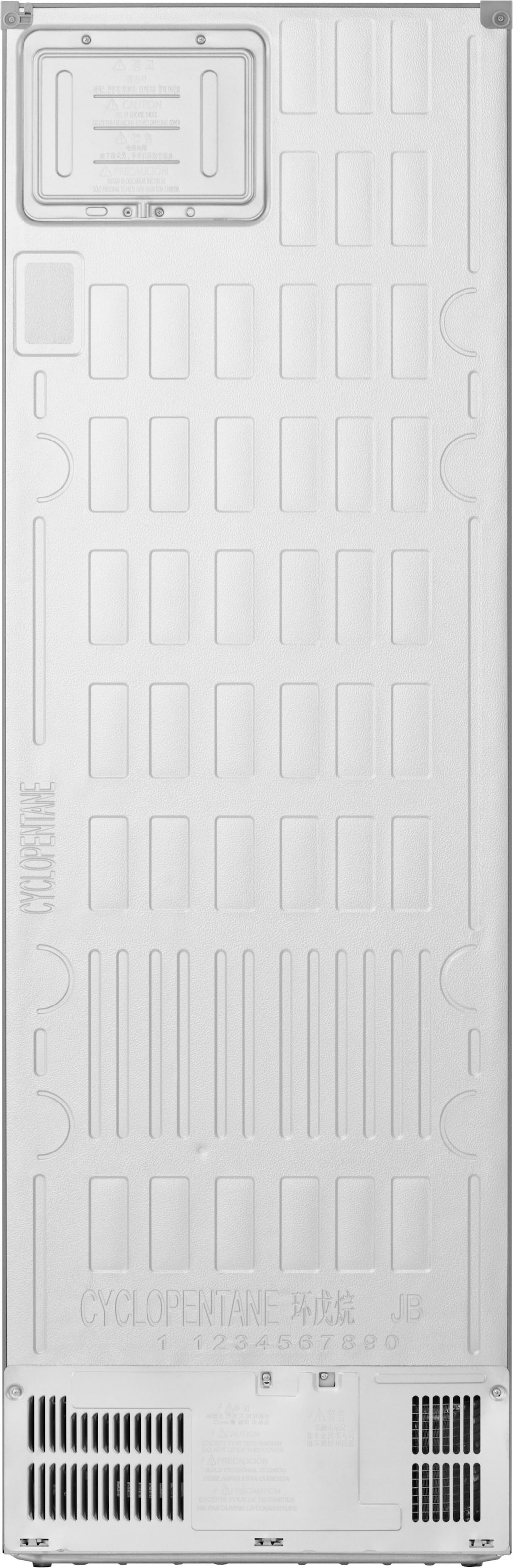 LG Kühl-/Gefrierkombination Serie J »GBBSJ1CCPY« 186 cm hoch 59,7 cm breit