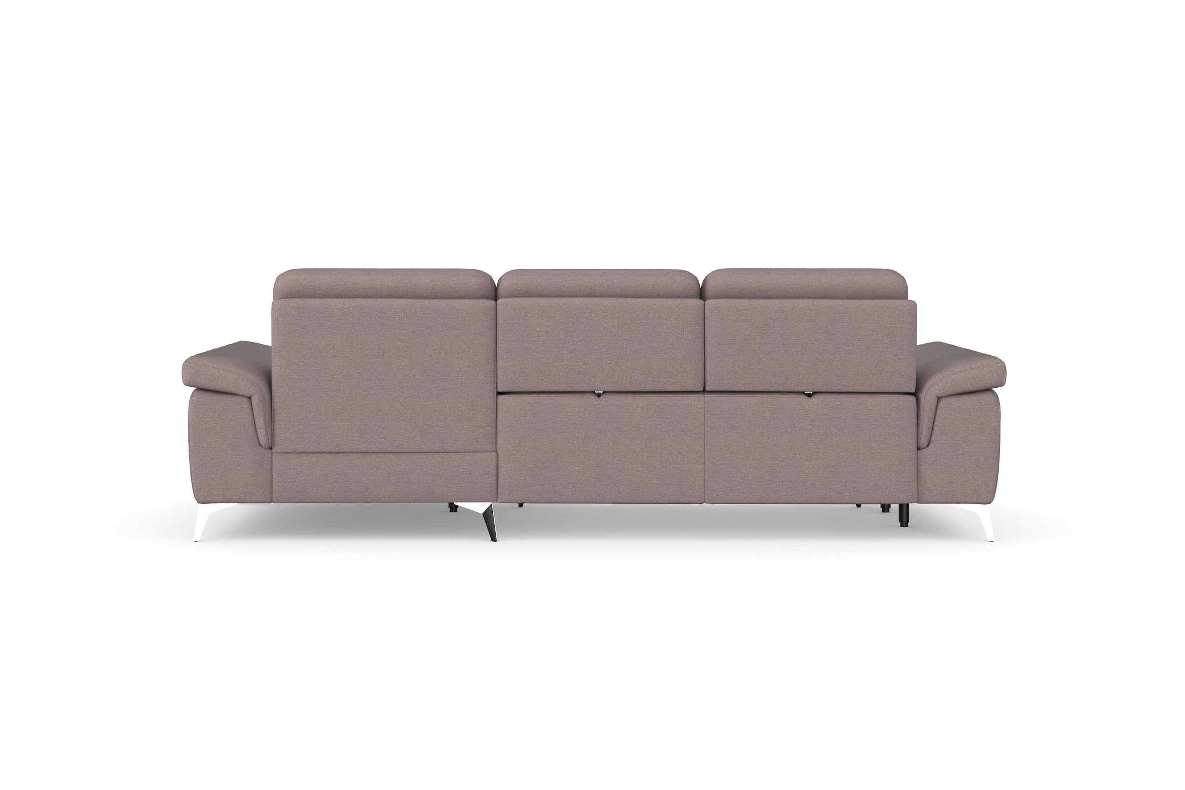 sit&more Ecksofa »Padua L-Form«, inklusive Sitztiefenverstellung, Armteilfunktion und Federkern