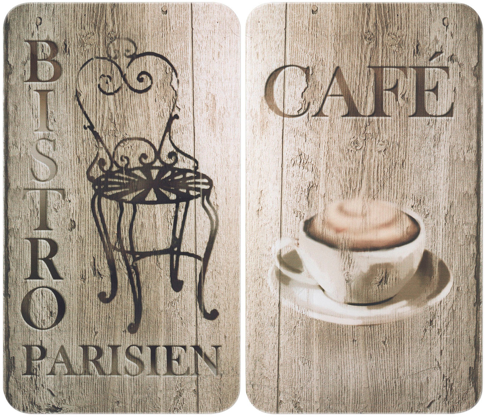 WENKO Herd-Abdeckplatte »Universal Modell Bistro« Herdabdeckung für alle He günstig online kaufen