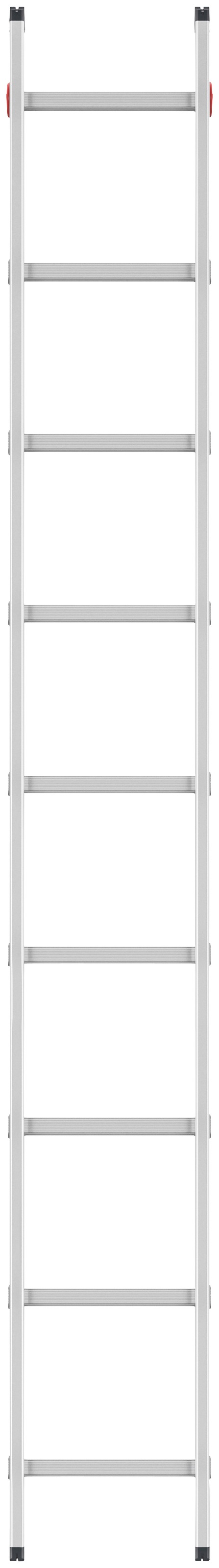 Hailo Anlegeleiter »S60 ProfiStep uno«, Aluminium-Anlegeleiter 9 Sprossen