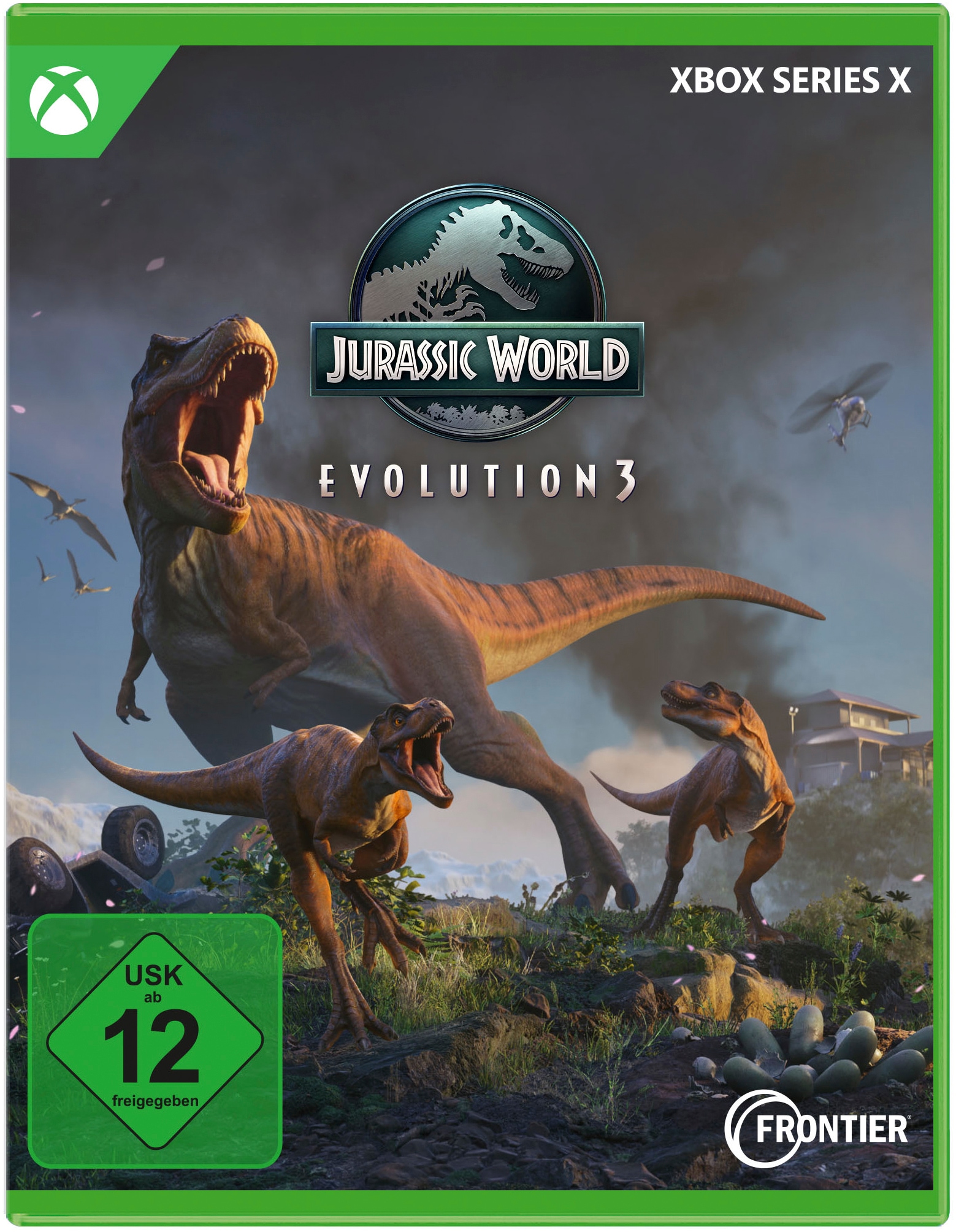 FIRESHINE GAMES Spielesoftware »Jurassic World Evolution 3« Xbox Series X (ohne Farbbezeichnung)