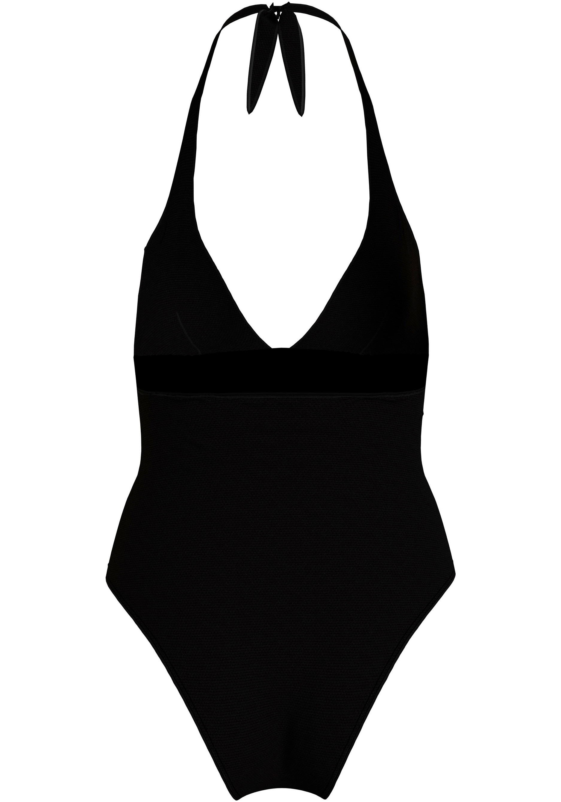 Tommy Hilfiger Swimwear Badeanzug »HALTER ONE PIECE RP (EXT SIZES)«, in großen Größen