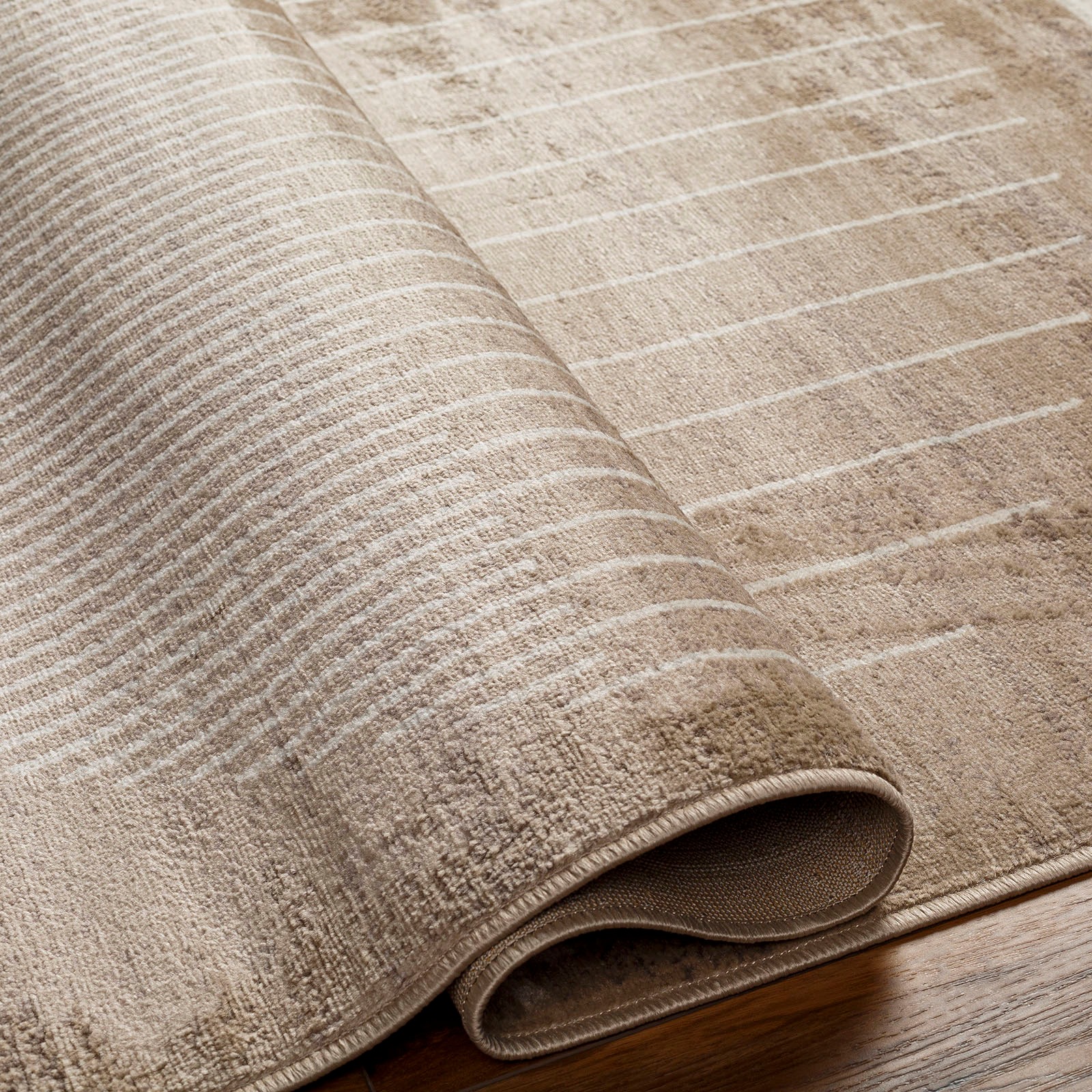 Livabliss Teppich »SANTIAGO«, rechteckig, 10 mm Höhe, Skandinavischer Teppich, Kurzflor Boho-Wohnzimmerteppich, Läufer