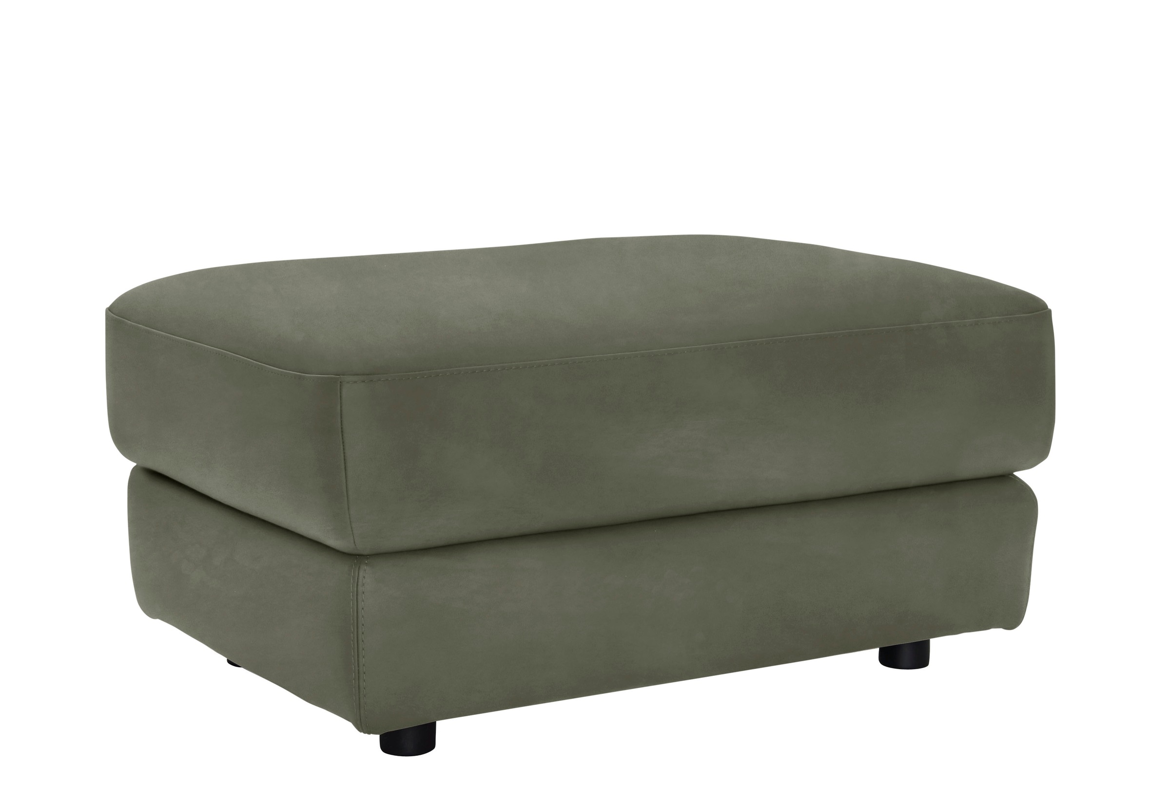 CALIA ITALIA Hocker »Gaia, in edlem Design und mit erstklassigem Sitzkomfort« aus pflegeleichtem Luxus-Microfaser Ginevra Hydro Care