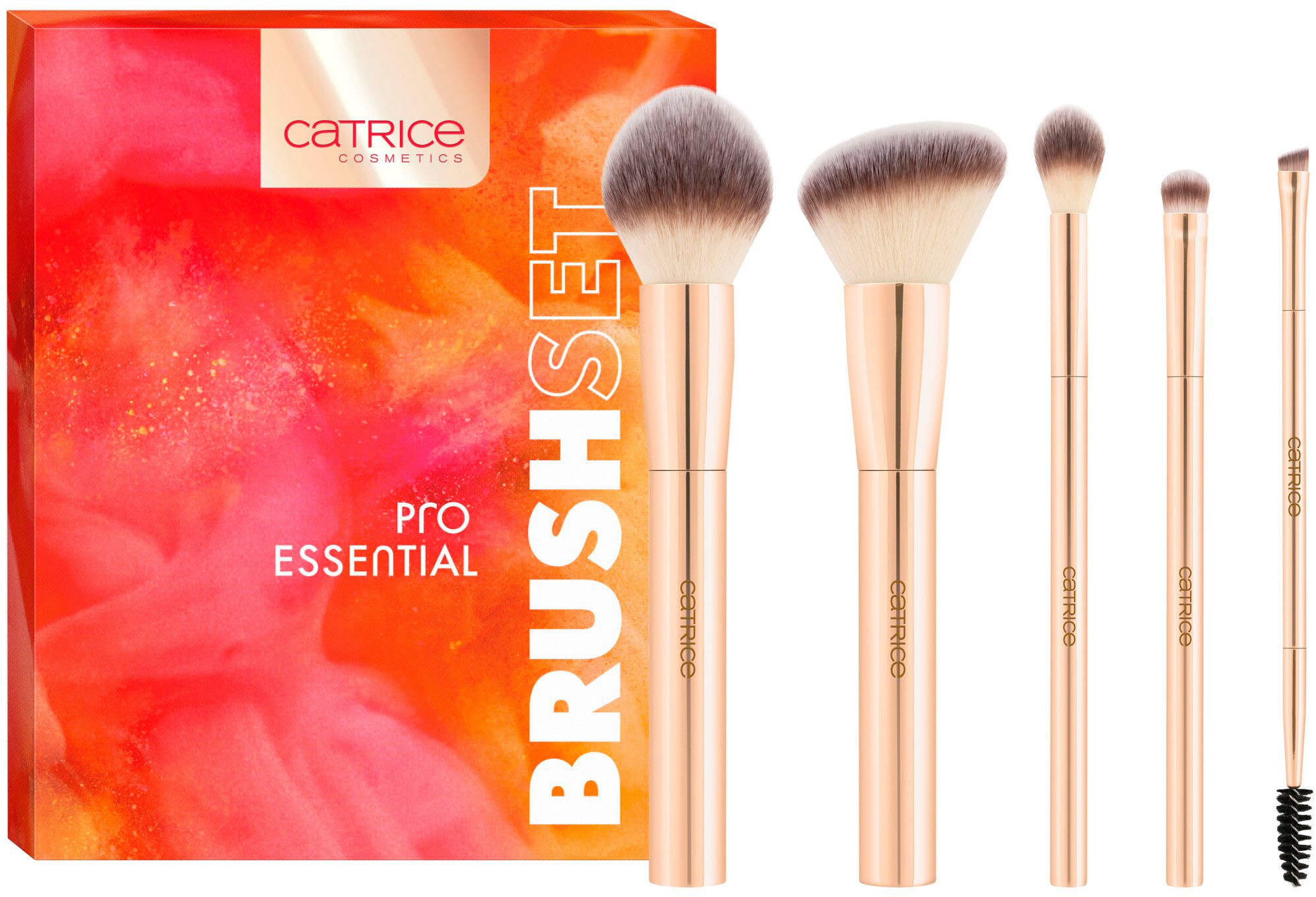 Catrice Kosmetikpinsel-Set »Pro Essential Brush Set«, (Set, 5 tlg.)