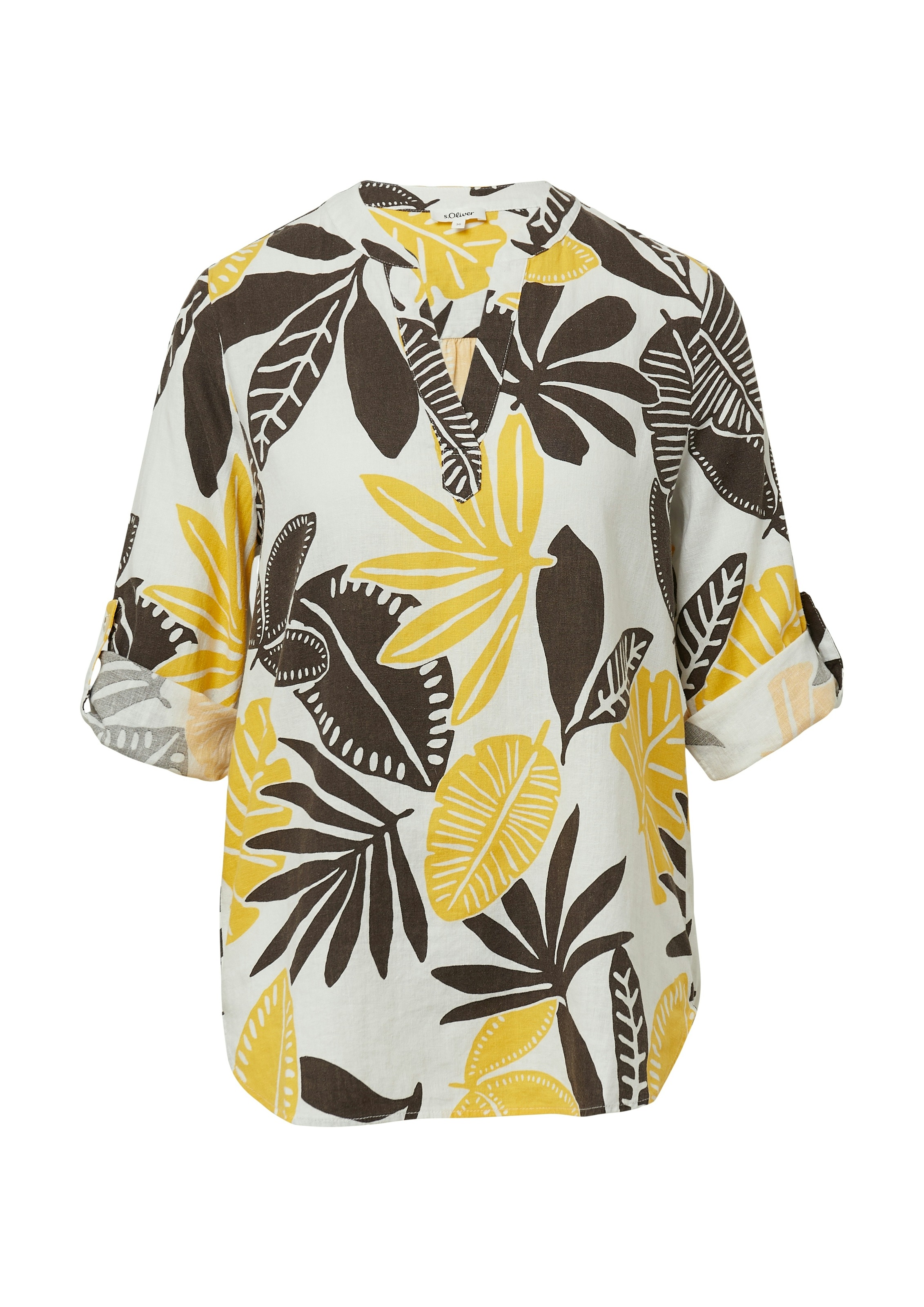 s.Oliver Druckbluse mit floralem Muster