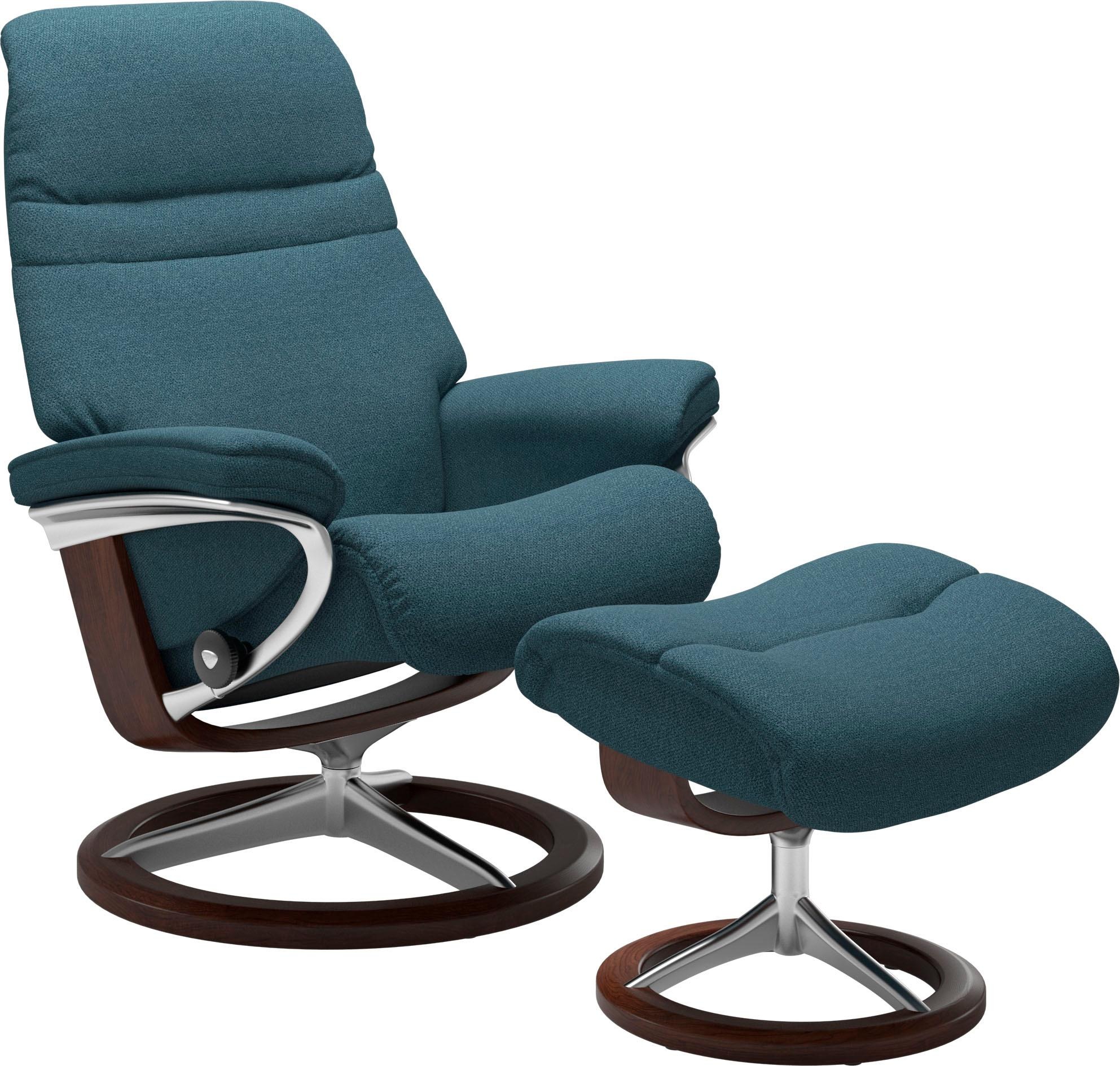 Stressless® Relaxsessel »Sunrise«, mit Signature Base, Größe M, Gestell Braun
