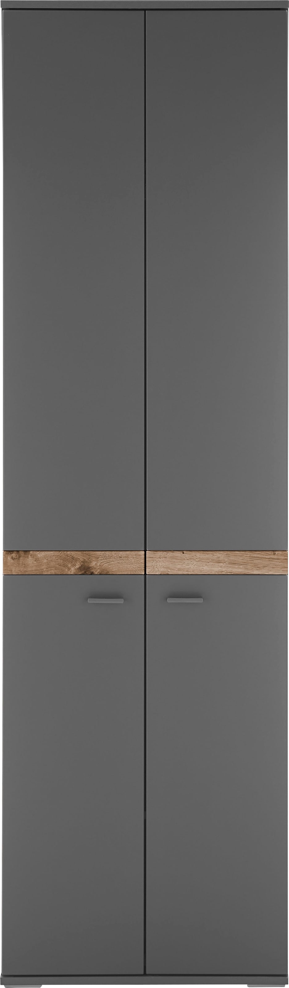 set one by Musterring Kleiderschrank »Lancaster Dielen«, (1 St.), mit ausziehbarer Kleiderstange, zwei Farben, B 60 x H 206 cm