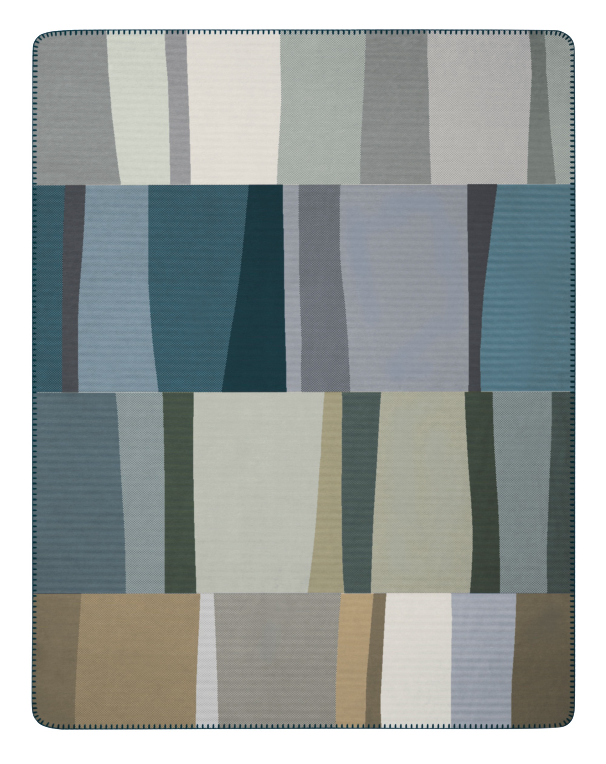 Biederlack Wohndecke »Verdant Vibes mit geketteltem Zierstich«, Made in Ger günstig online kaufen