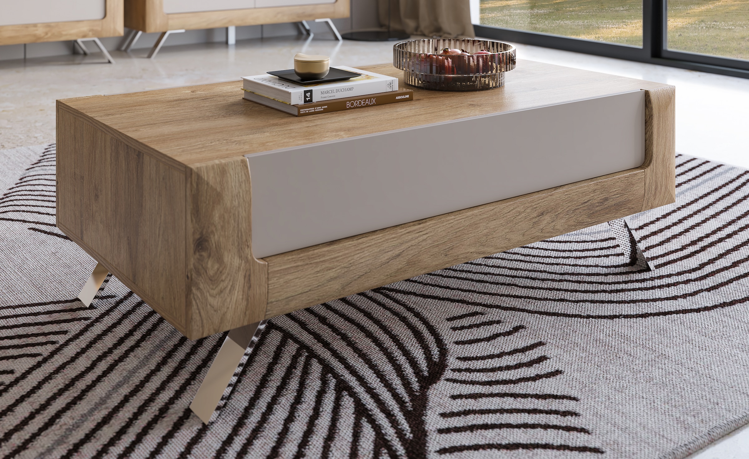Leonique Couchtisch »Kasai«, (110 x 65 cm)