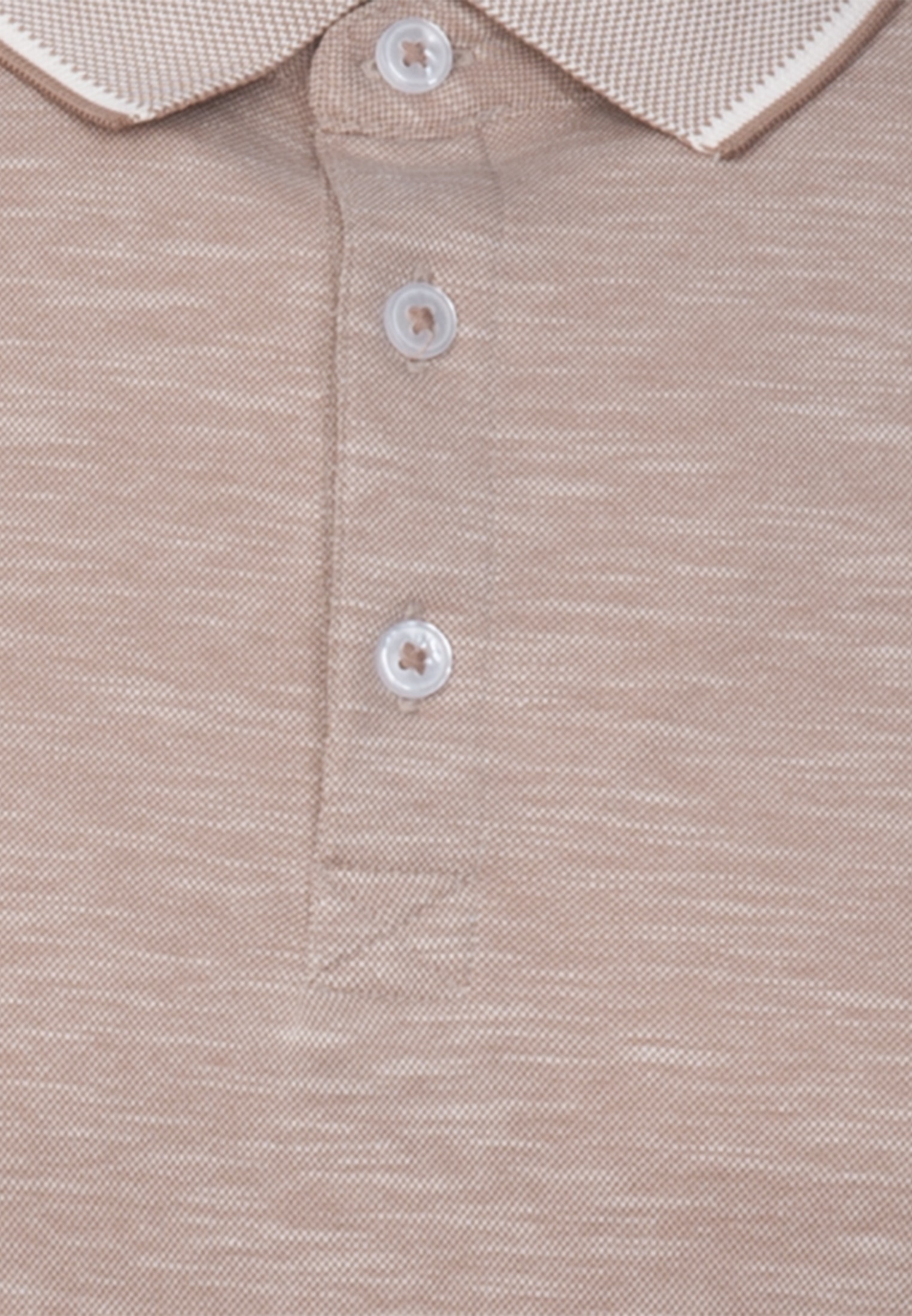 seidensticker Poloshirt »Shaped«, Kurzarm Kragen Druck