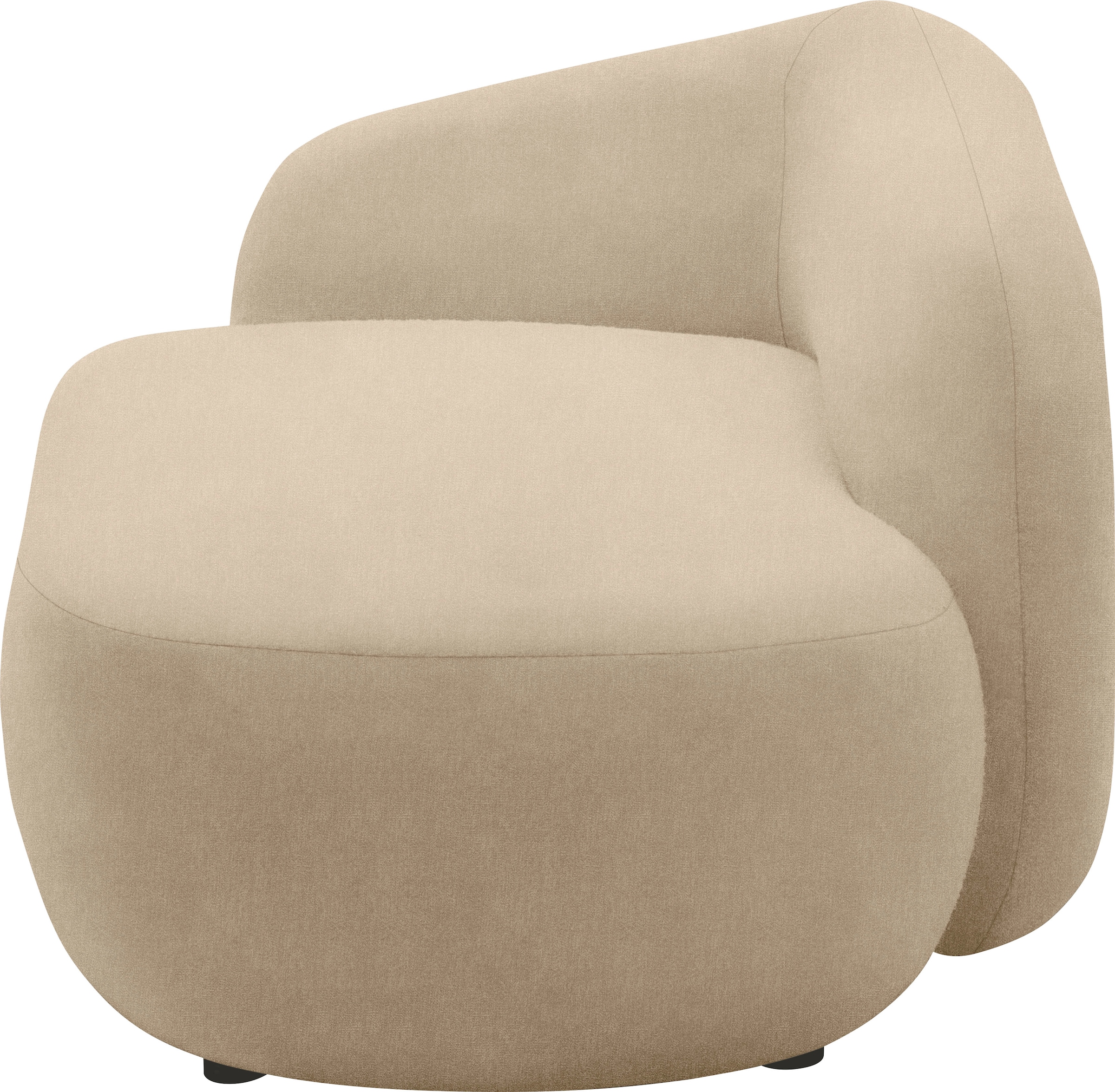 Home affaire Recamiere »Björnar incl. Wende-Zierkissen: Blumenmuster, bzw. uni,« Federkern, Armlehne links oder rechts wählbar, B/T/H: 183/105/75 cm